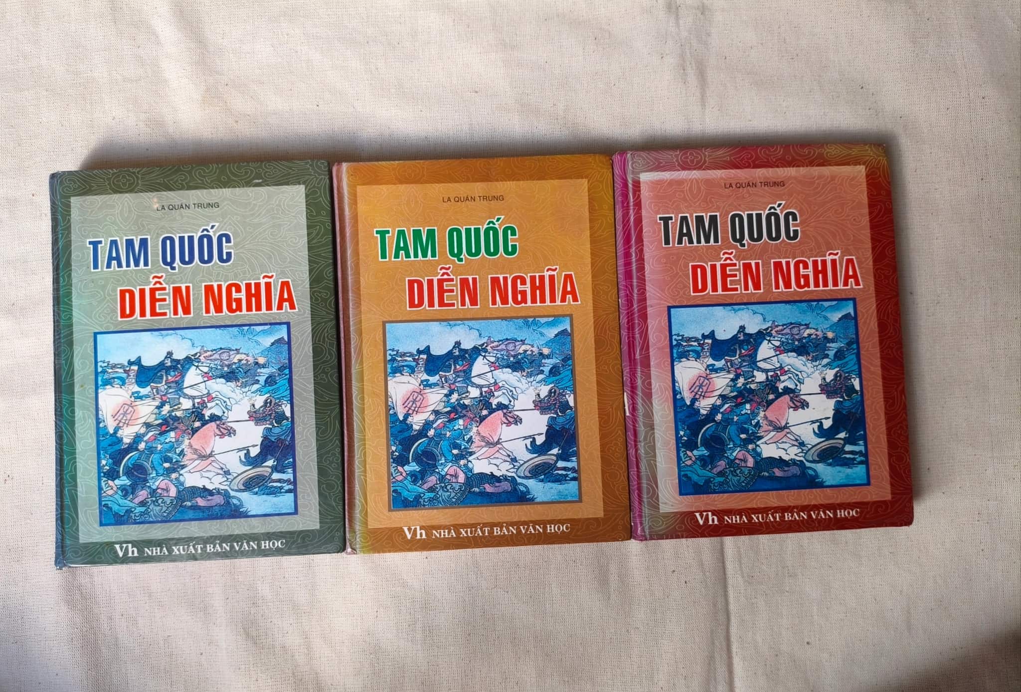 3 tập Tâm quốc diễn nghĩa