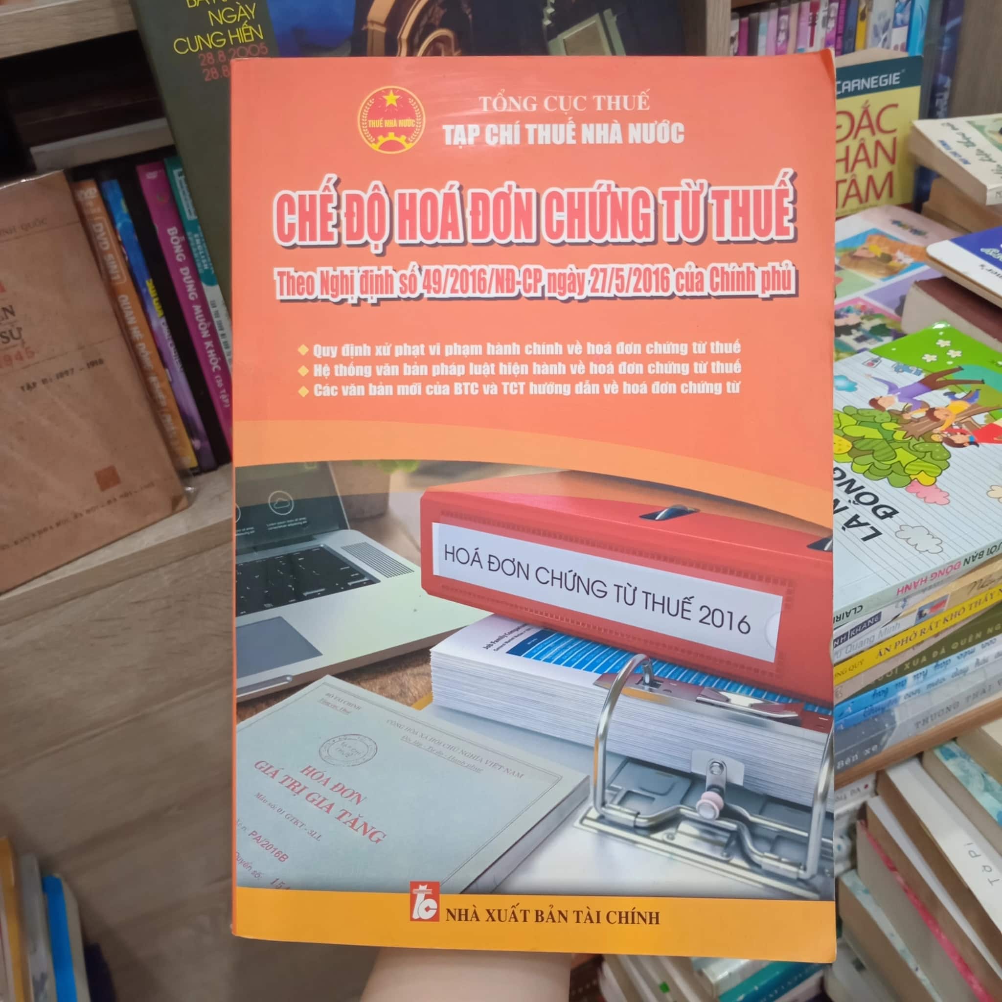 Chế độ hoá đơn chứng từ thuế 