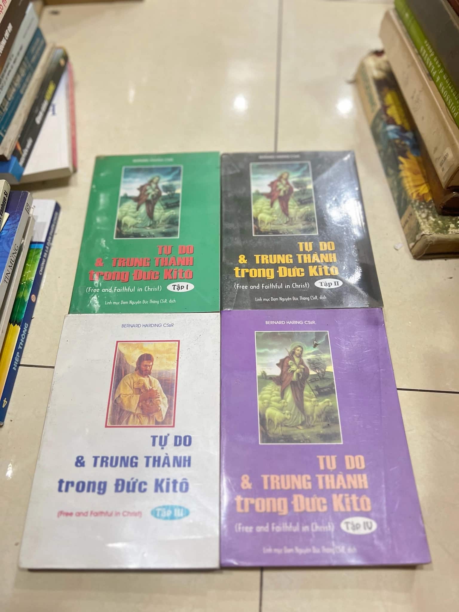 Combo 4 cuốn Tự do & trung thành trong đức KiTo