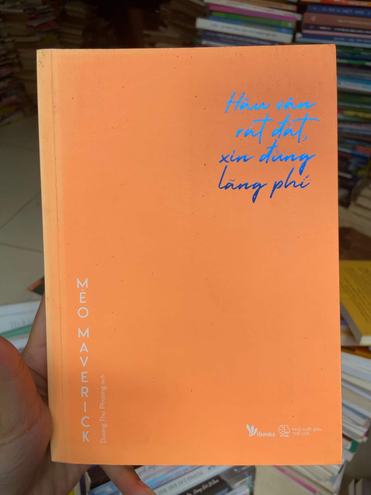 Hậu vận rất đắt xin đừng lãng phí⚖️