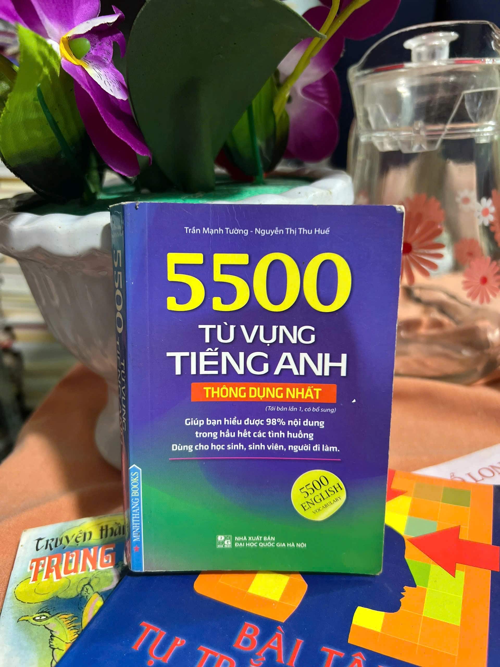 5500 từ vựng tiếng Anh thông dụng nhất/ Tiếng Anh dành cho người Việt