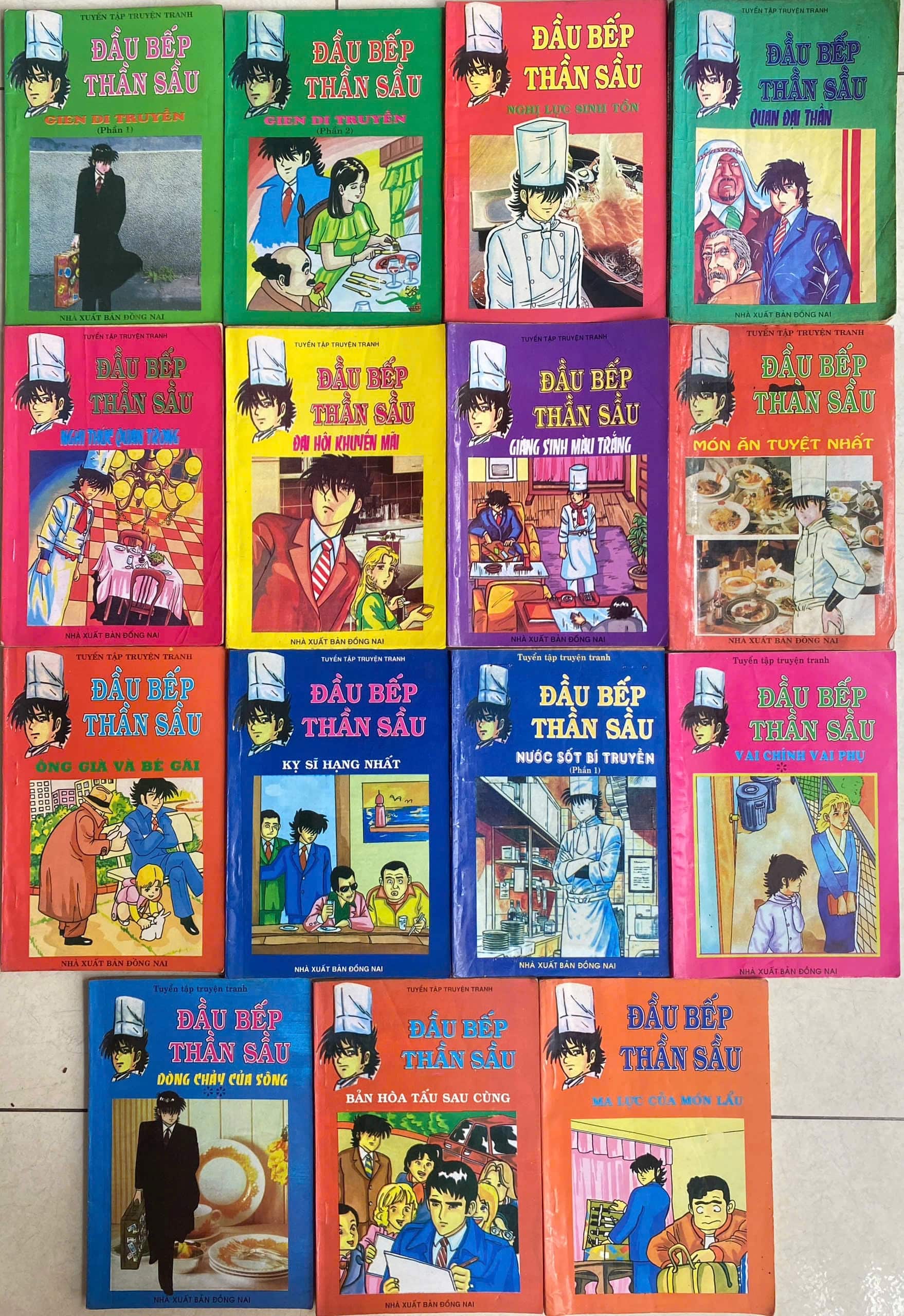 Đấu bếp trứ danh ( 15 tập lẻ như hình)