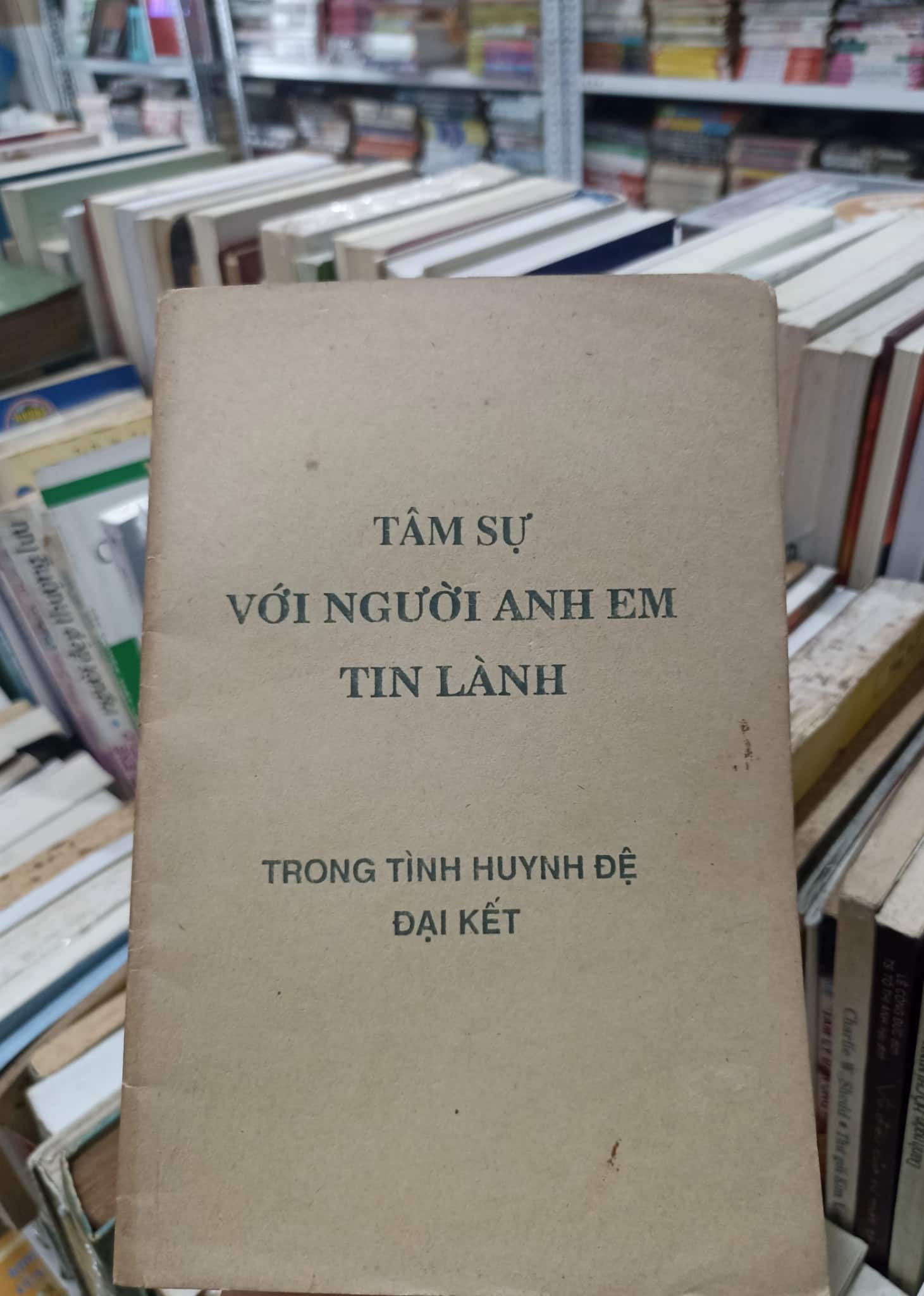 Tâm Sự Với Người Anh Em Tin Lành 