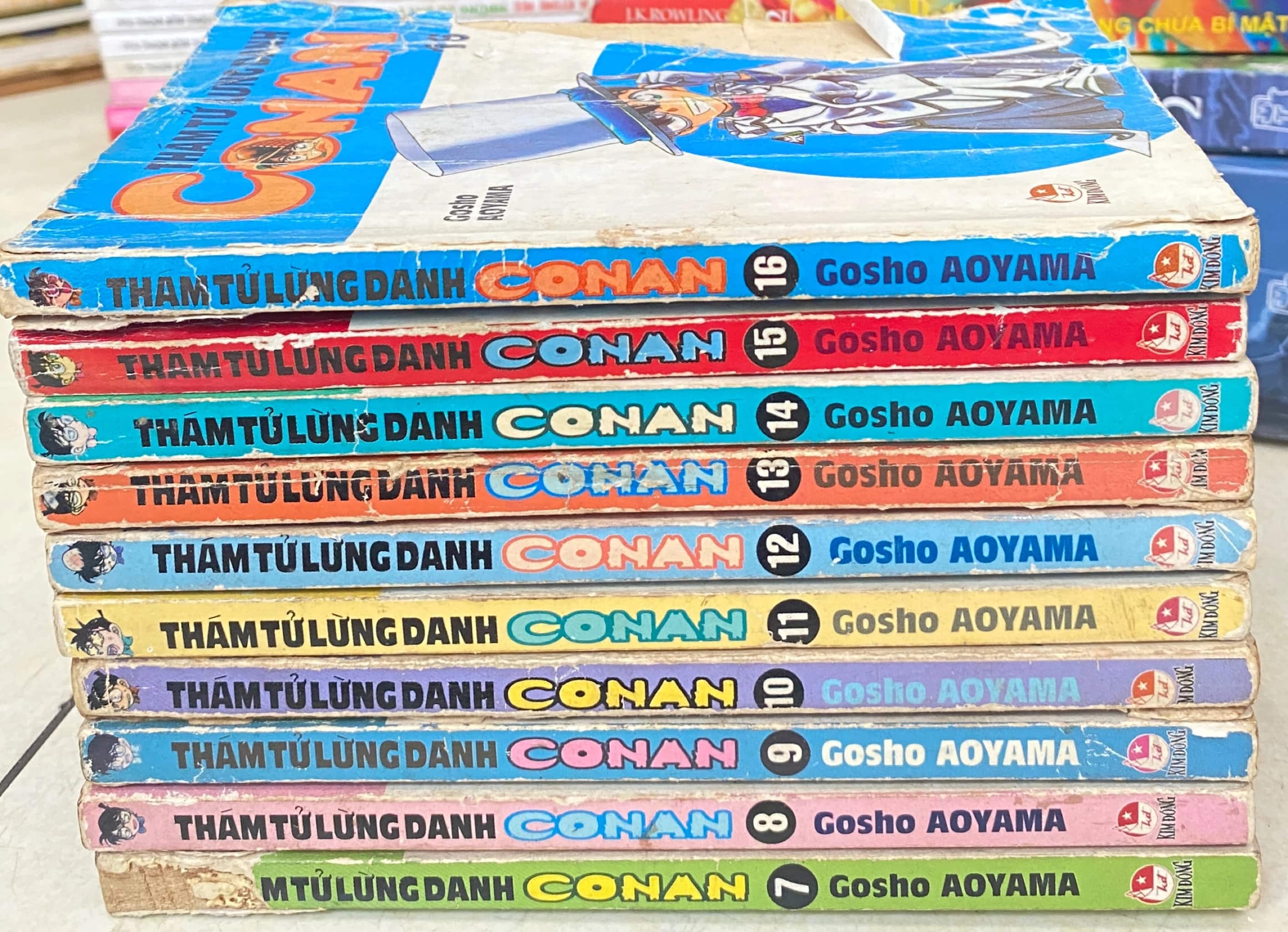 Truyện Tranh Thám Tử Lừng Danh Conan ( tập 7-16)