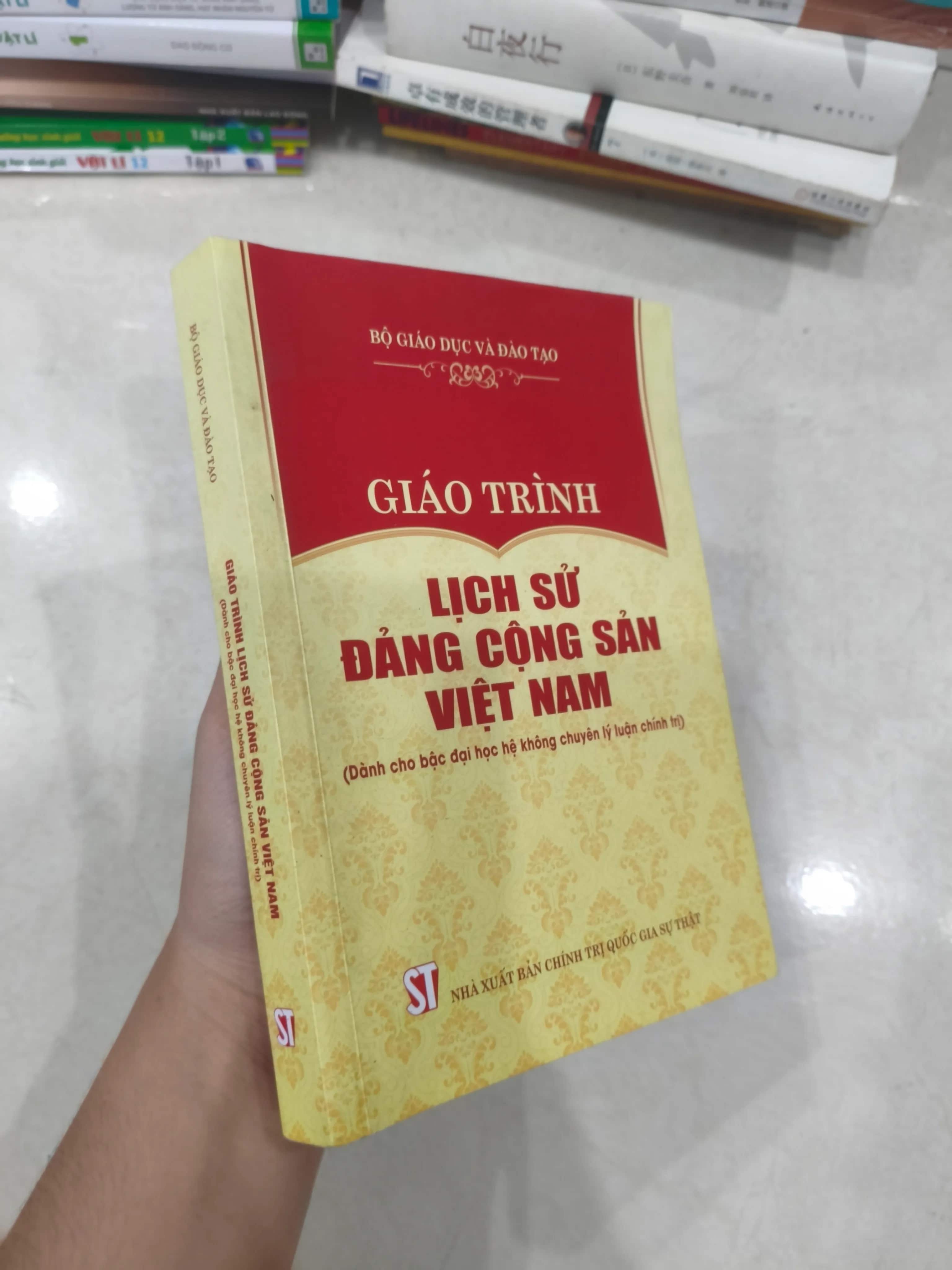 Giáo trình Lịch sử Đảng Cộng sản Việt Nam 