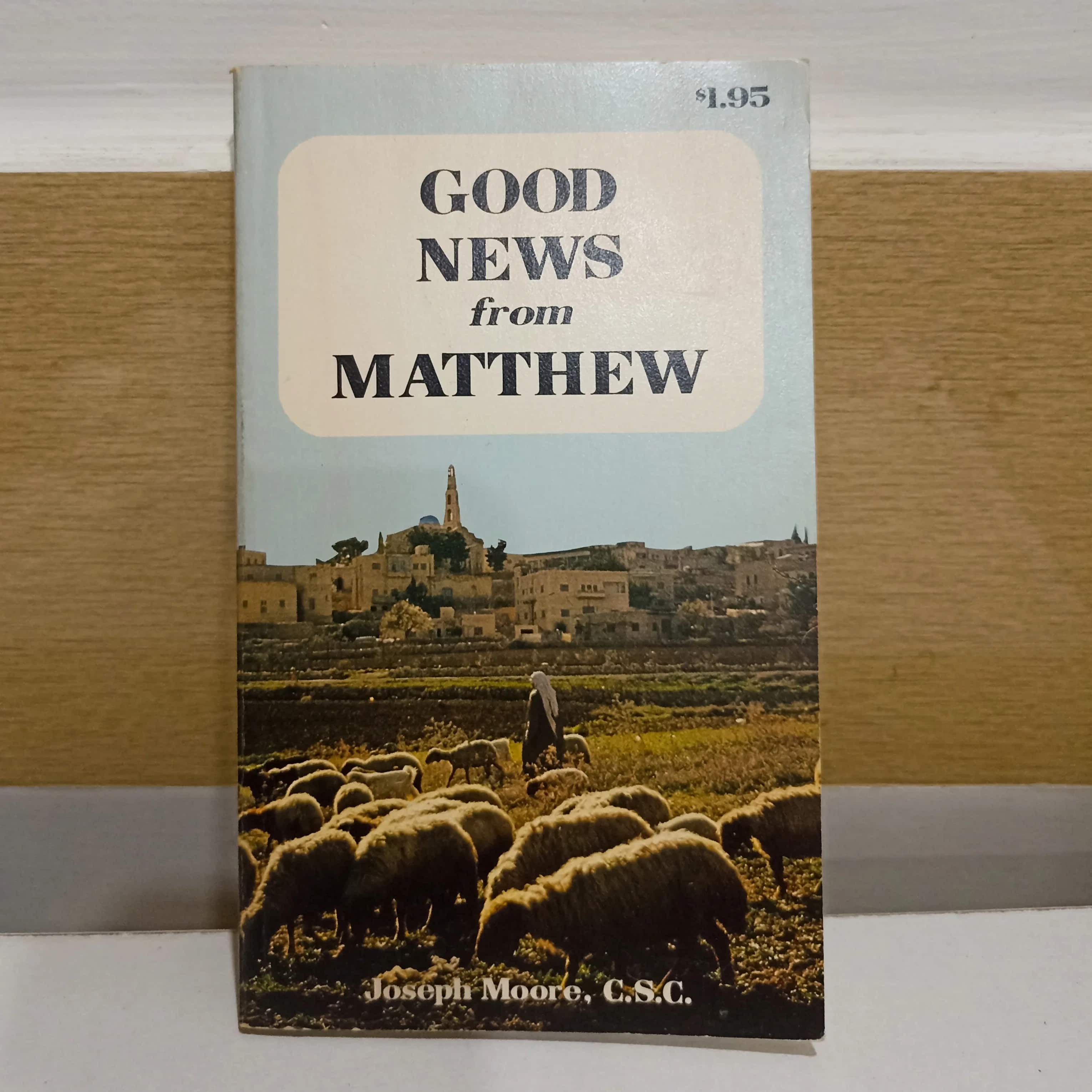 Good news from Mattew 