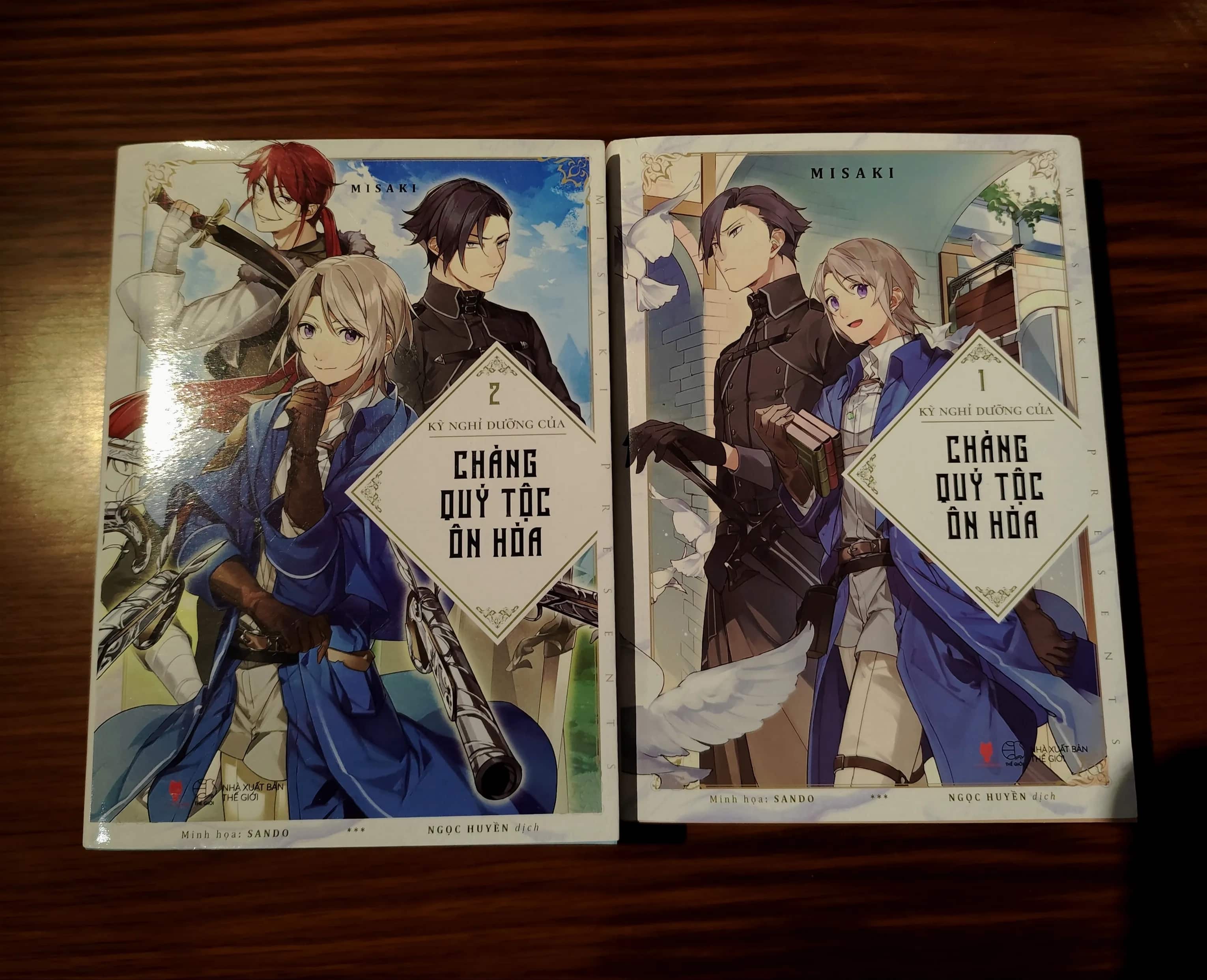 Kỳ nghỉ dưỡng của chàng quý tộc ôn hòa tập 1+2 kèm card