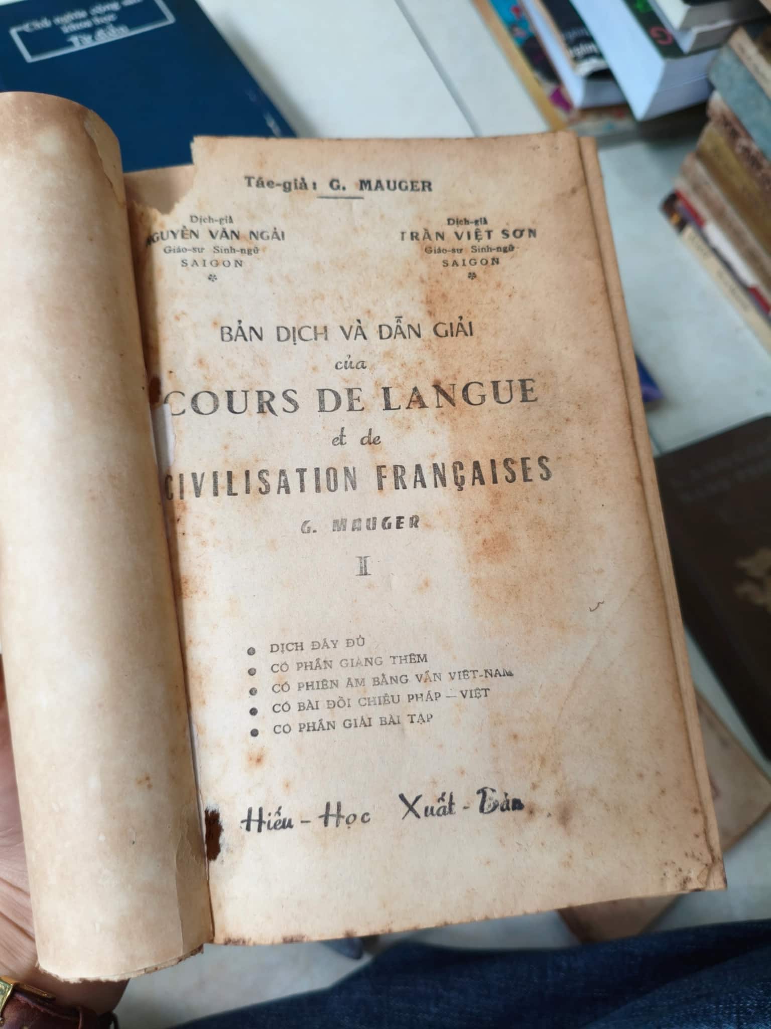 Course de langue