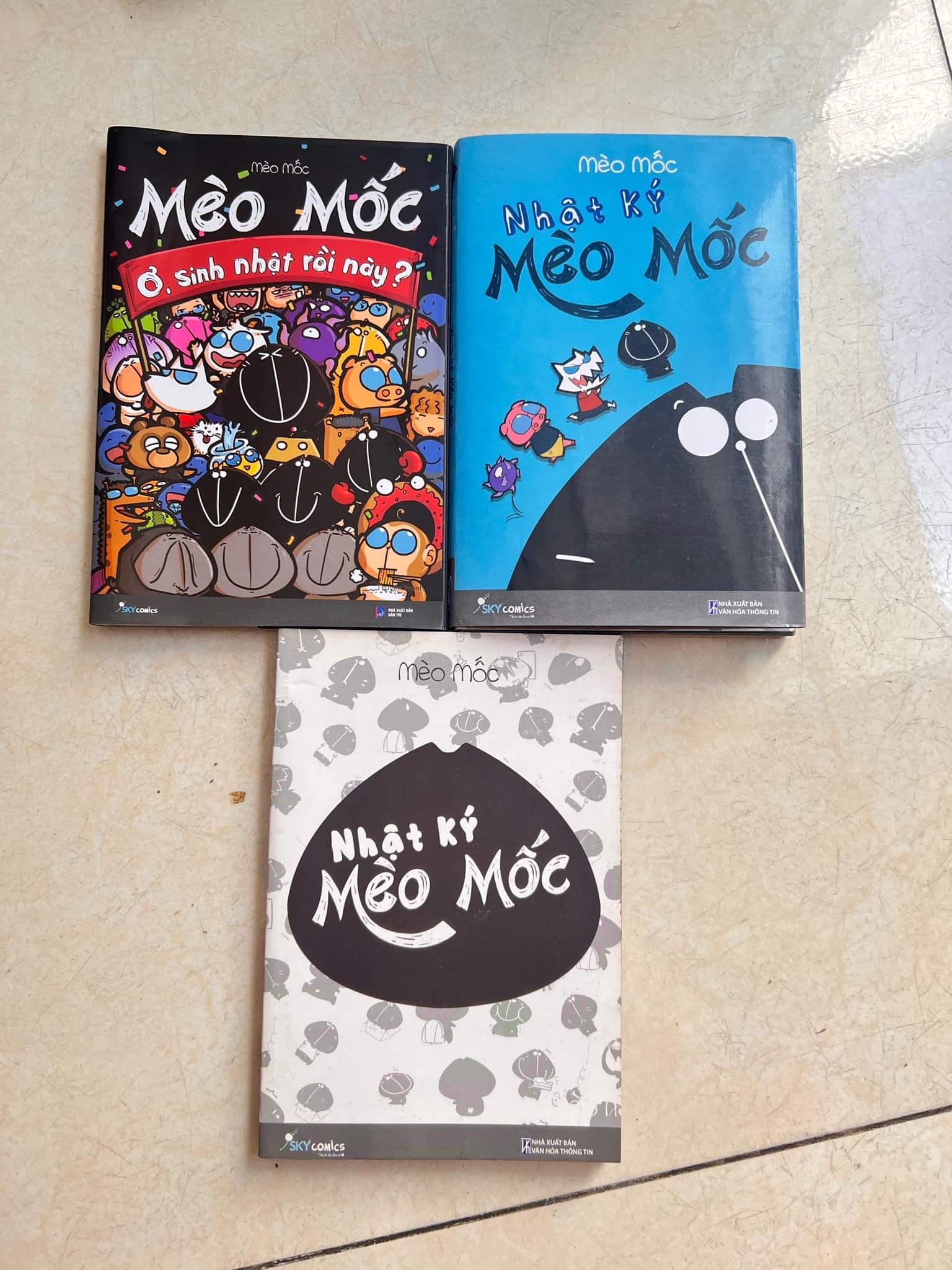 Combo 3 cuốn mèo mốc - 230k
