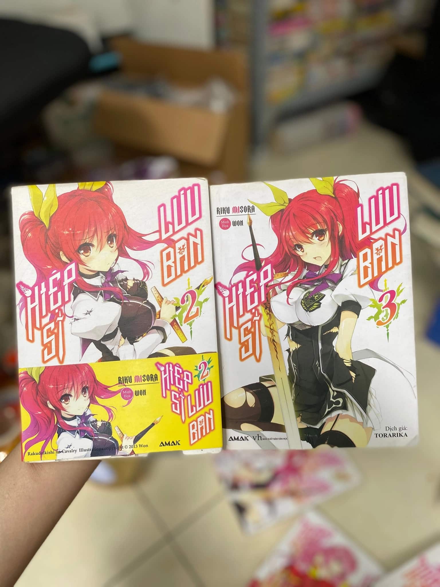 combo tập 2,3 Hiệp Sĩ Lưu Ban