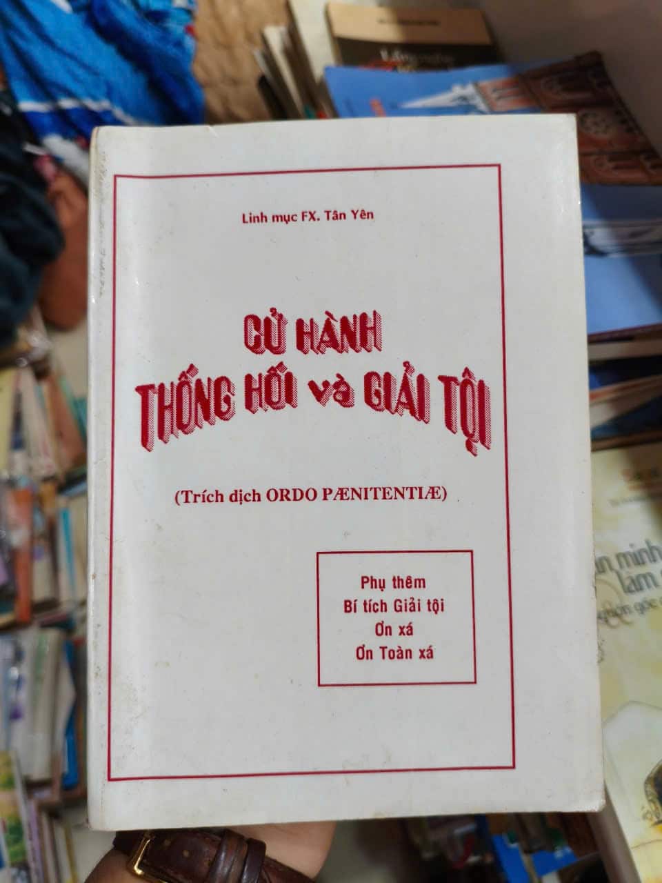 Cử Hành Thống Hối Và Giải Tội
