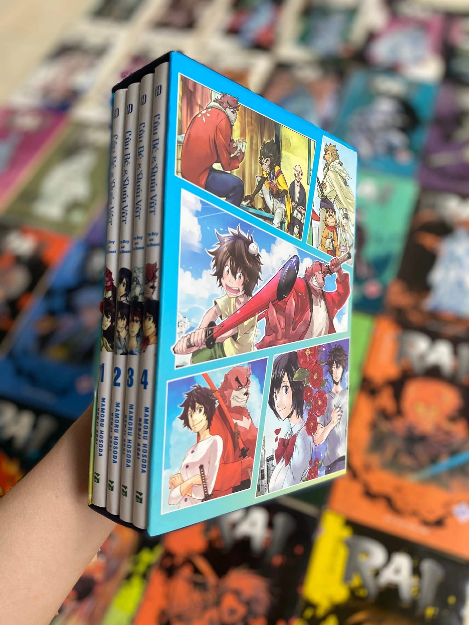 box Cậu Bé và quái vật ( 4 tập )