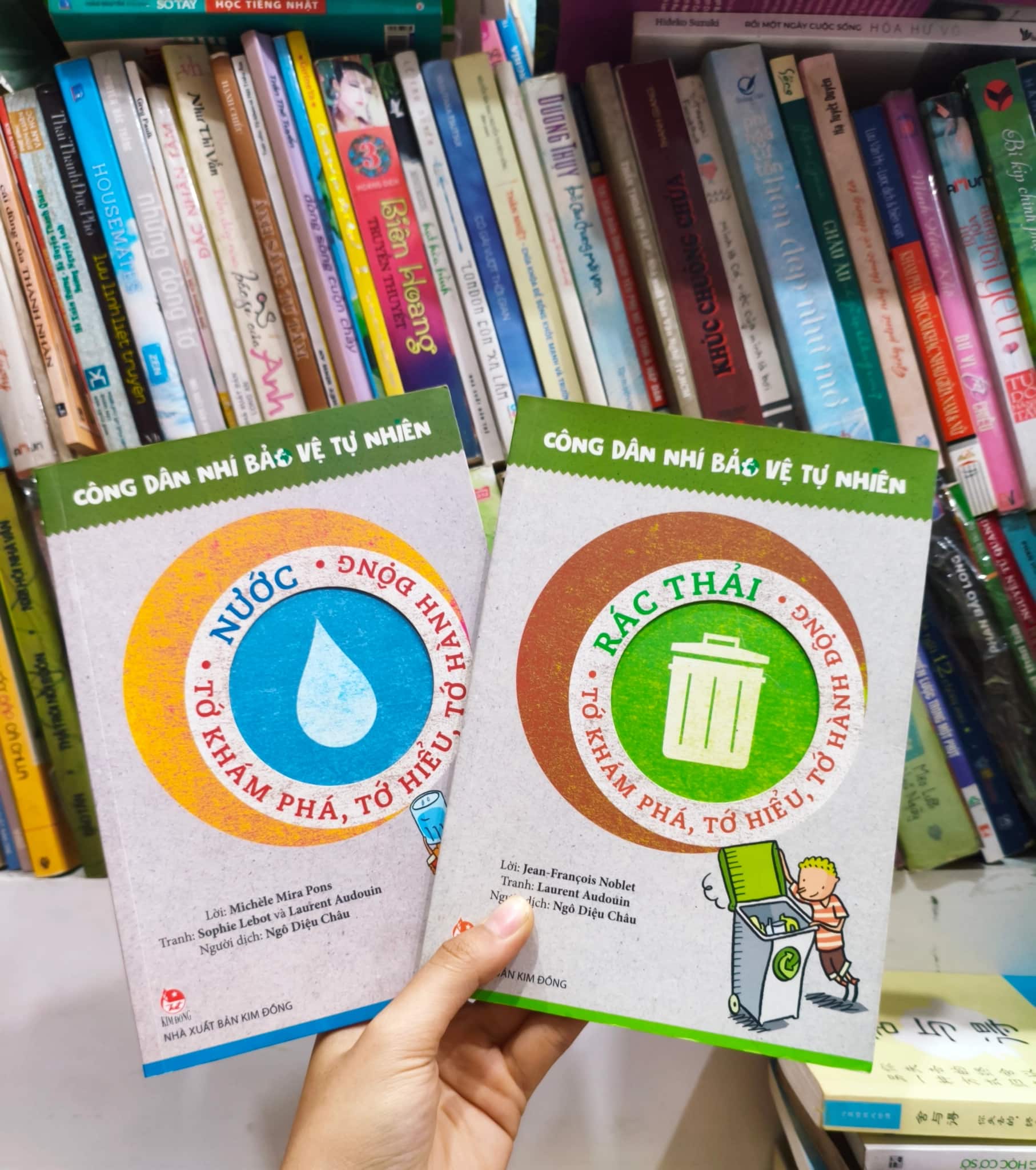 Công dân nhí bảo vệ tự nhiên nước, rác thải 