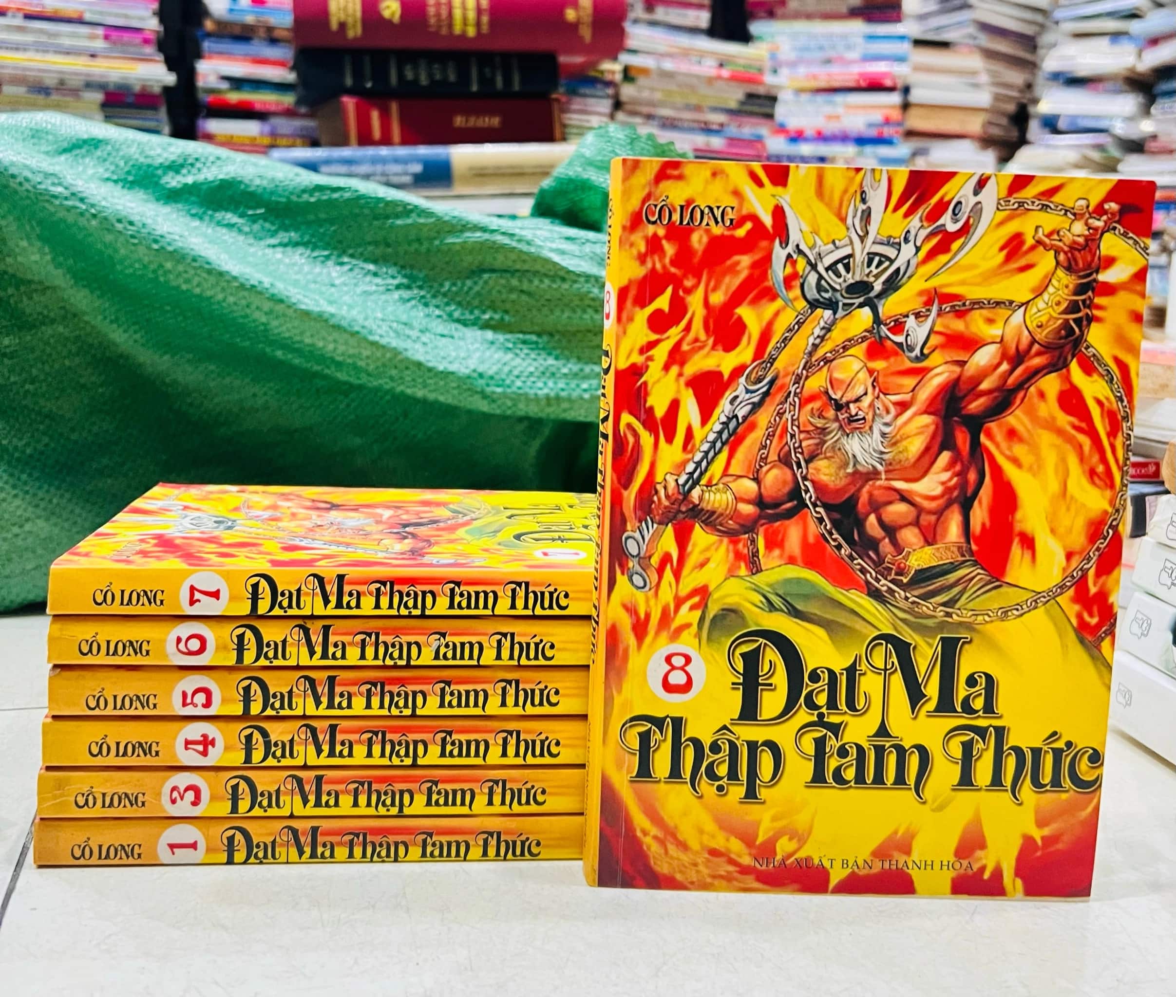 7 cuốn Đạt Ma Thập Tam Thức ( thiếu tập 2)