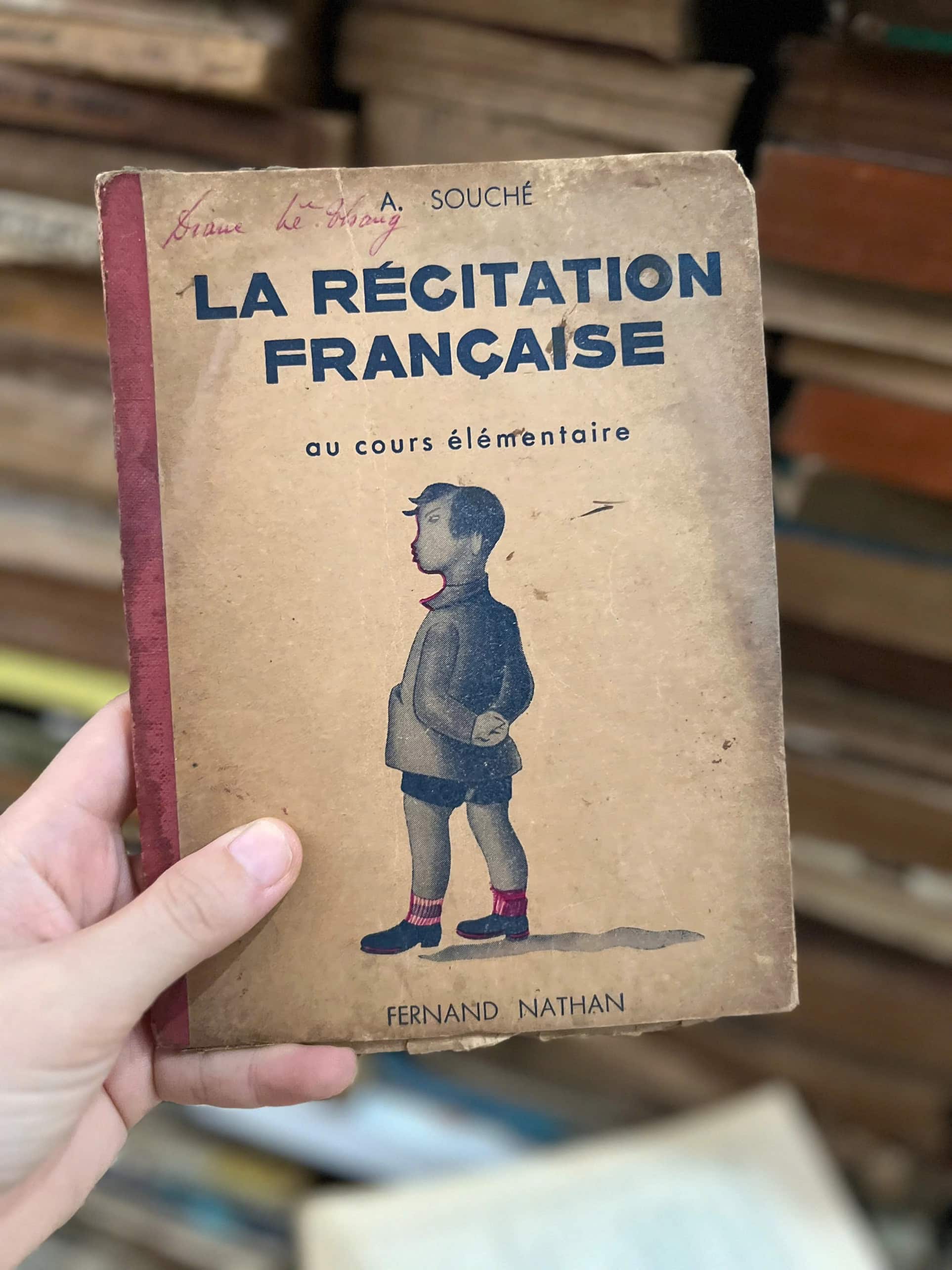 La recitation francaise au cours elementaire