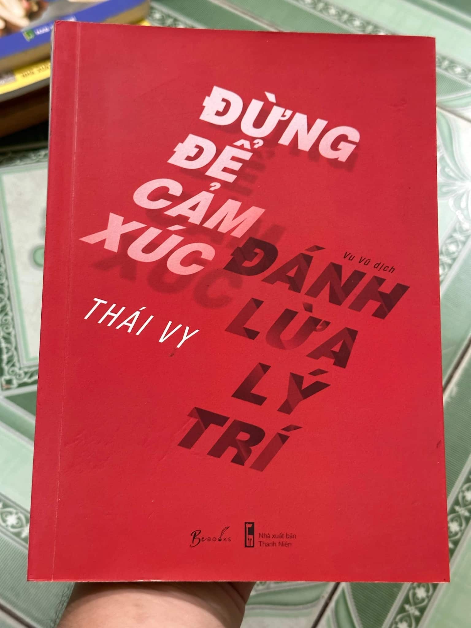 Đừng để cảm xúc đánh lừa lý trí - Thái Vy