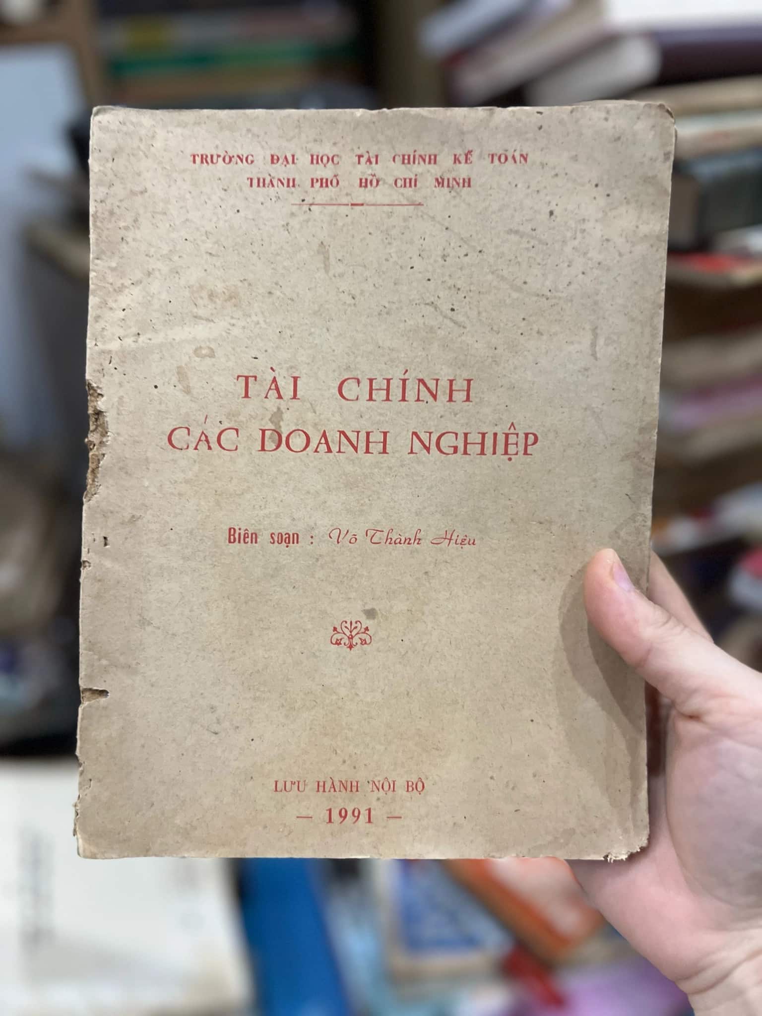 Tài chính các doanh nghiệp - Võ Thành Hiệu