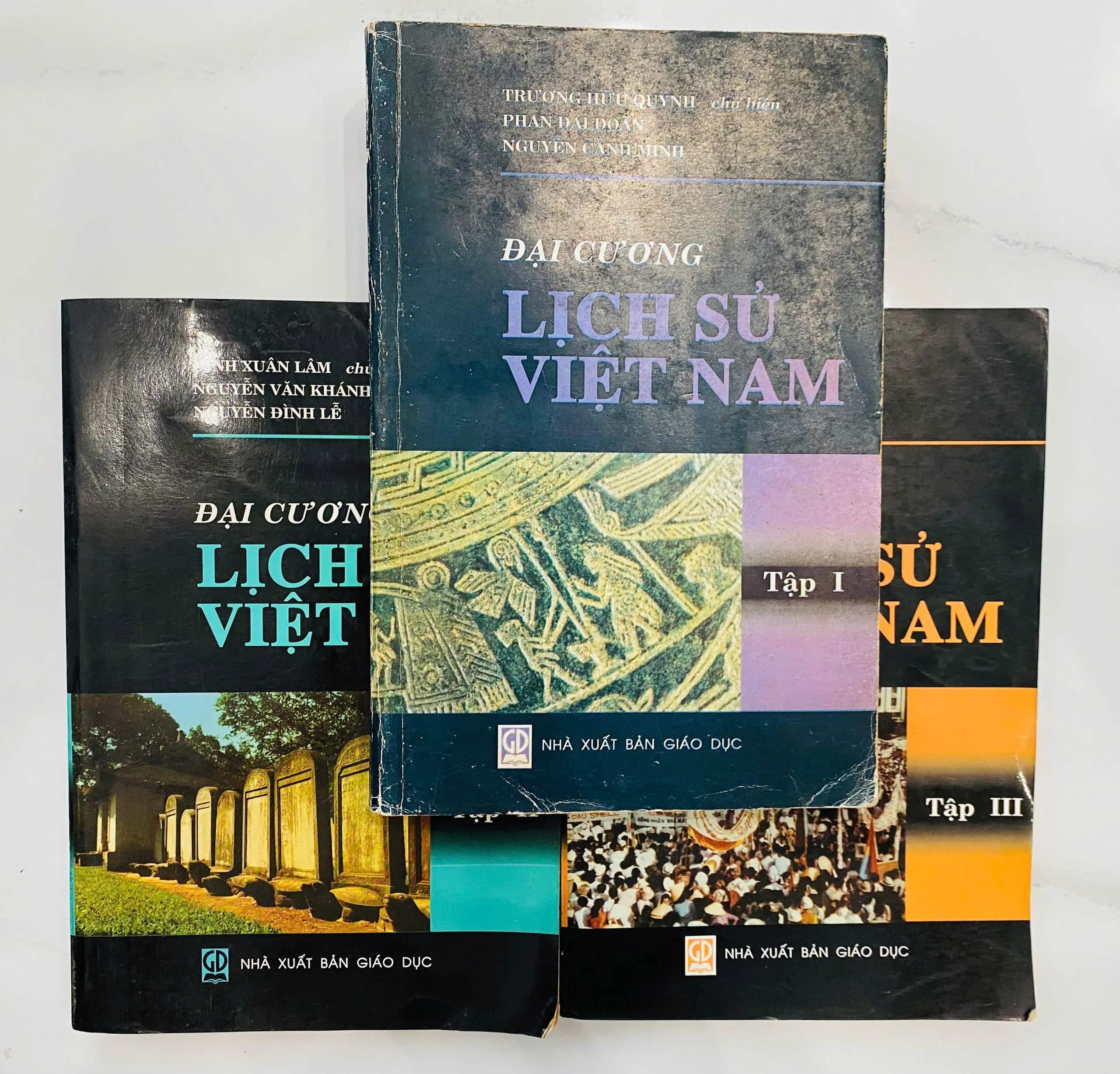 Đại Cương Lịch Sử Việt Nam (combo 3 tập)