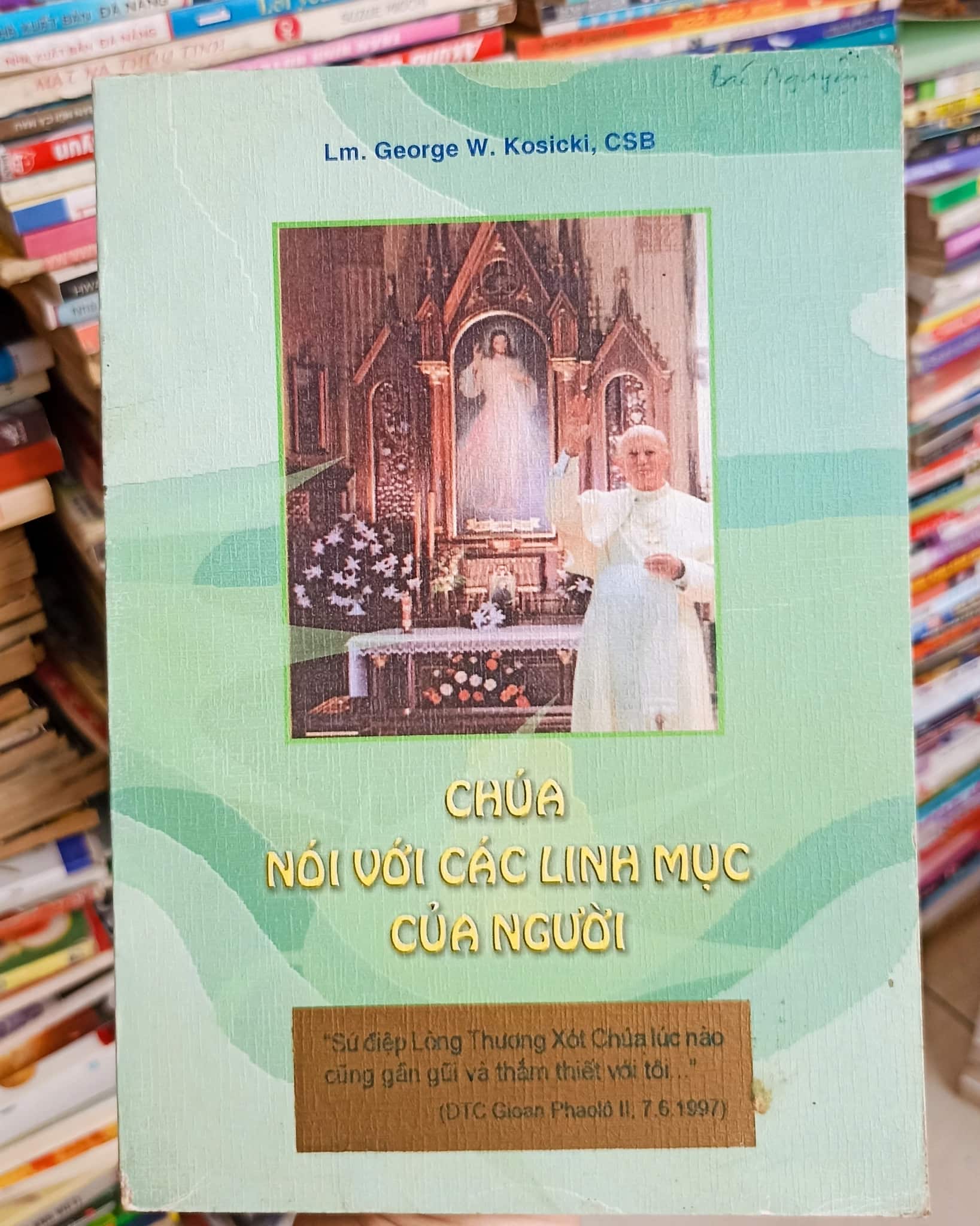 Chúa nói với các linh mục của người