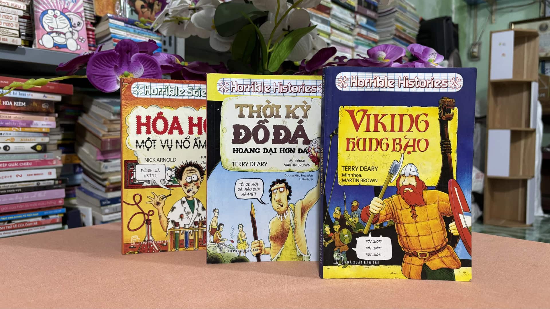 Combo 3 quyển Horrible Histories