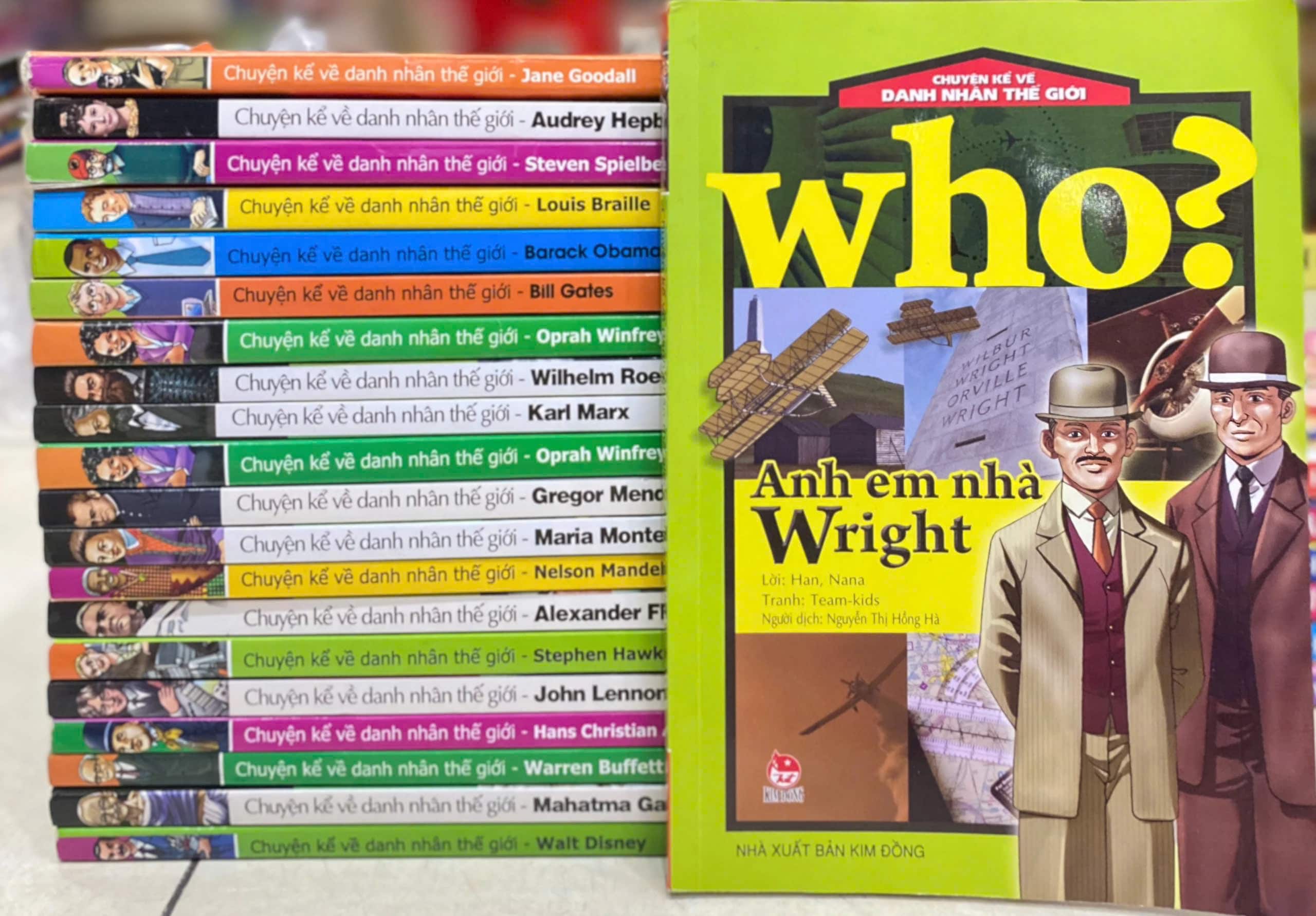 Chuyện kể về Danh nhân thế giới – Who ?