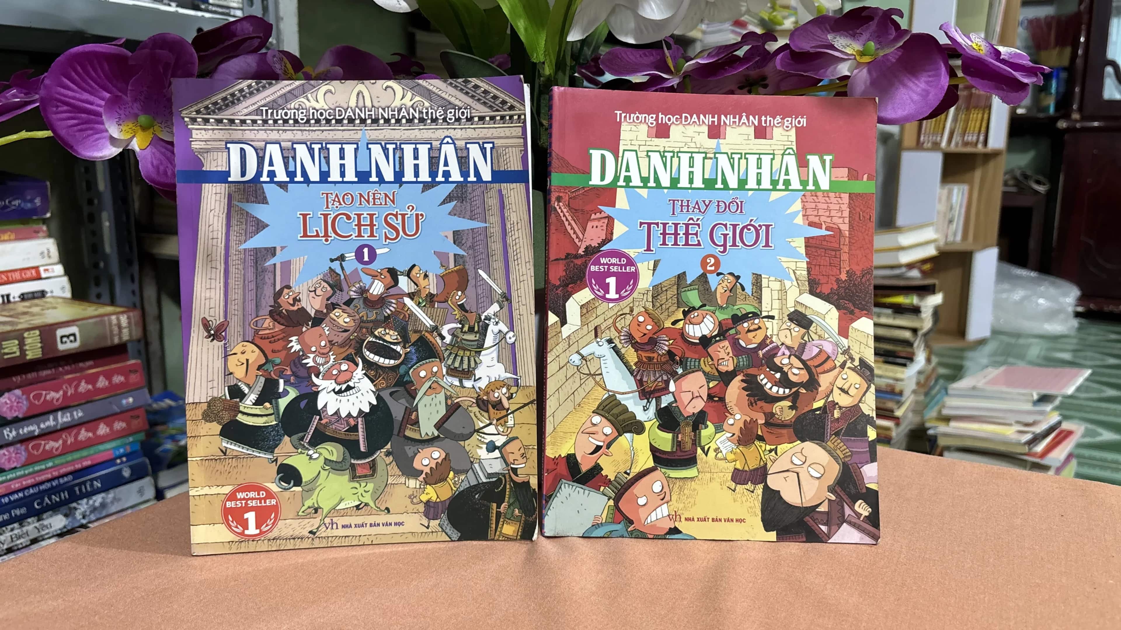 Trường học danh nhân thế giới 1 + 2 