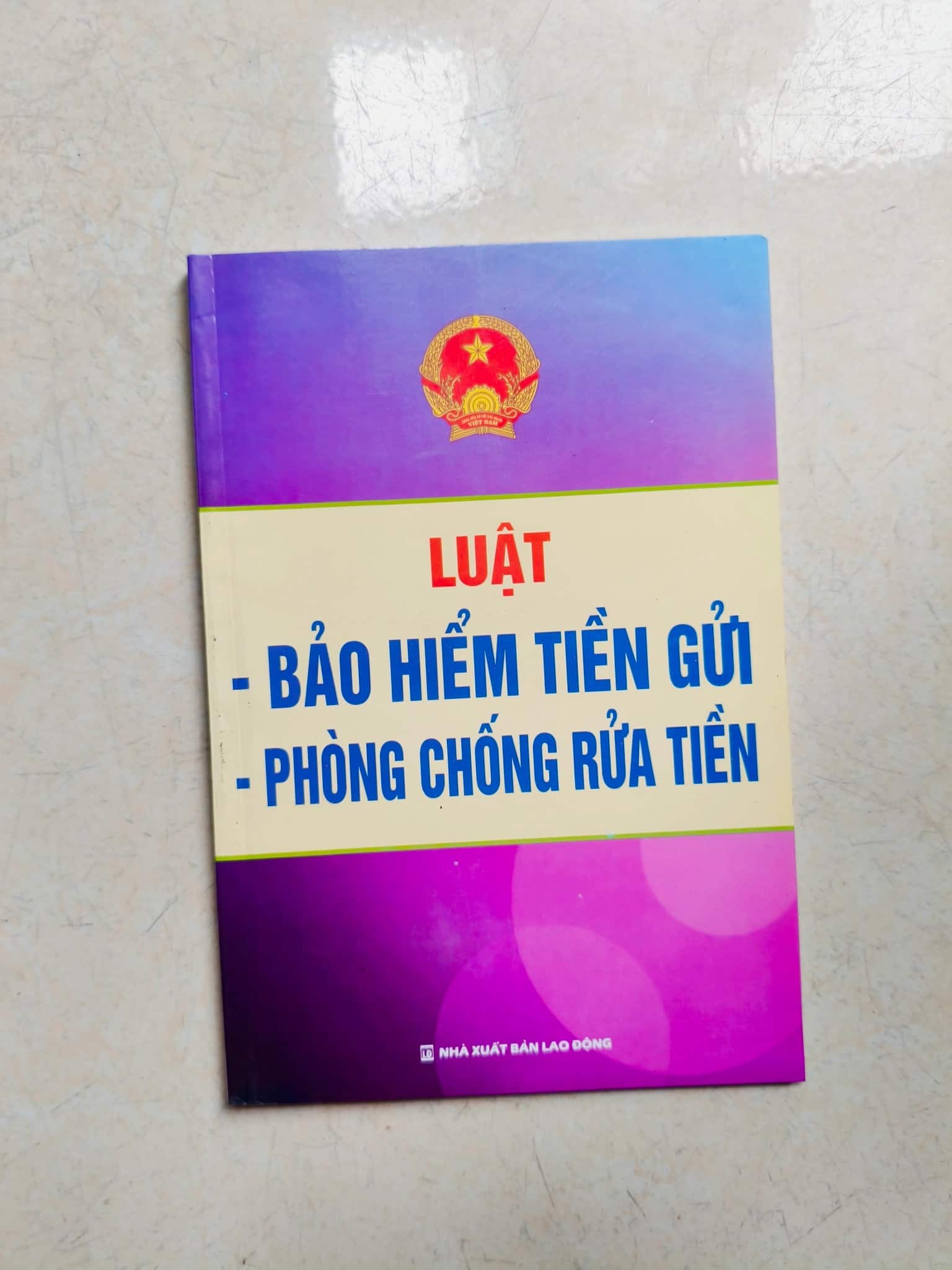 Luật bảo hiểm tiền gửi phòng chống rửa tiền 