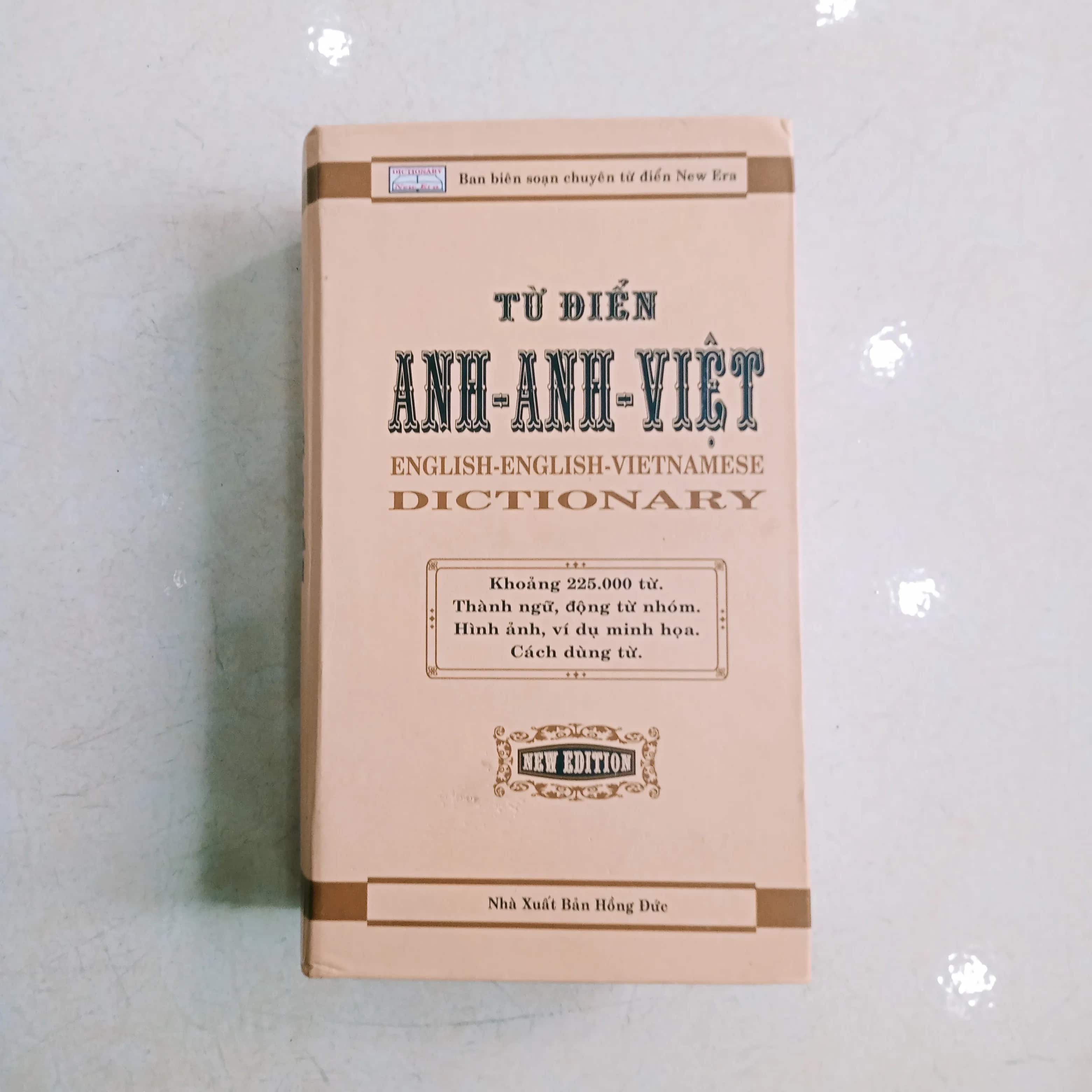 Từ điển Anh Anh Việt