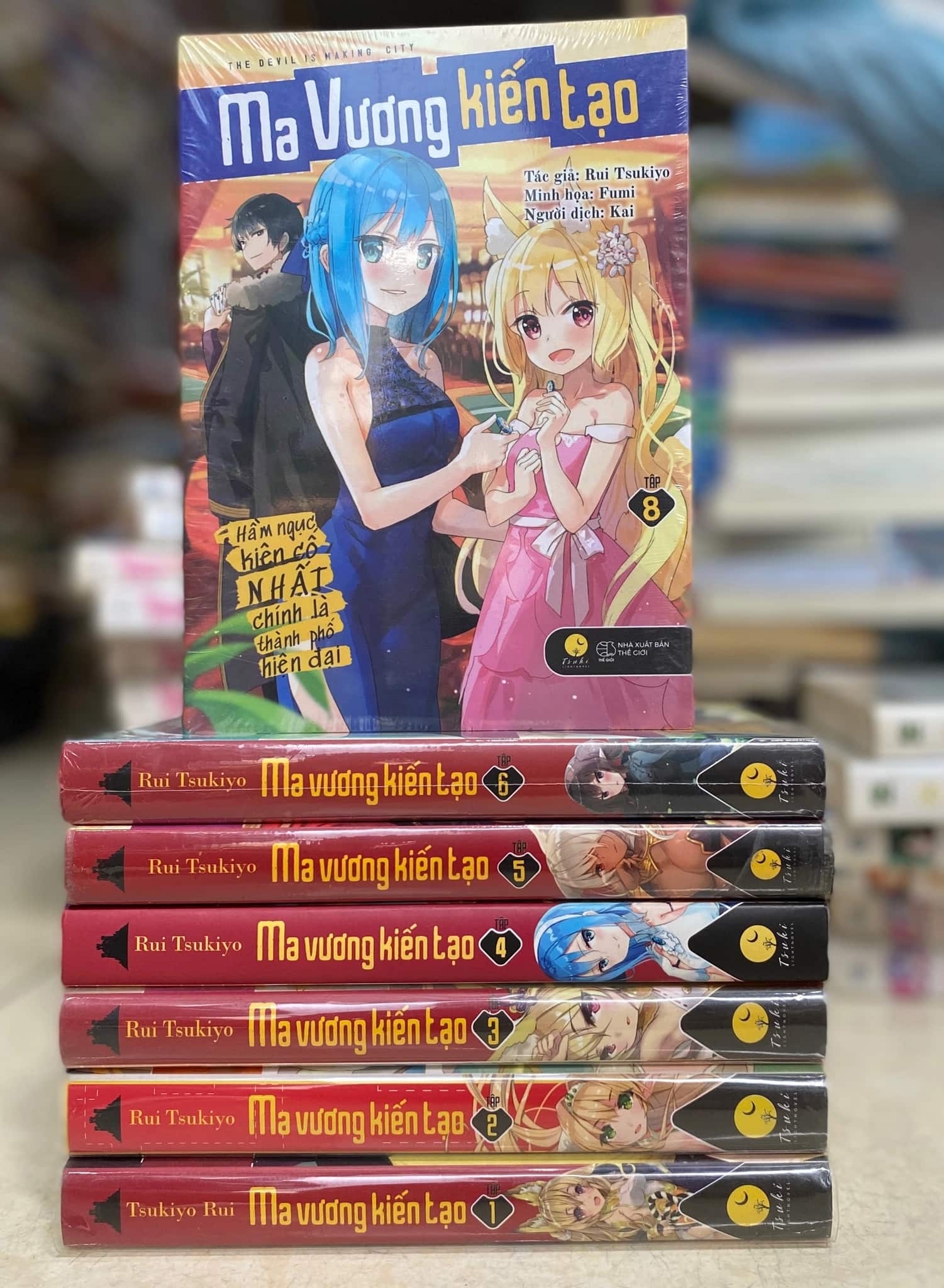 Combo Ma Vương Kiến Tạo (tập1,2,3,4,5,6,8)
