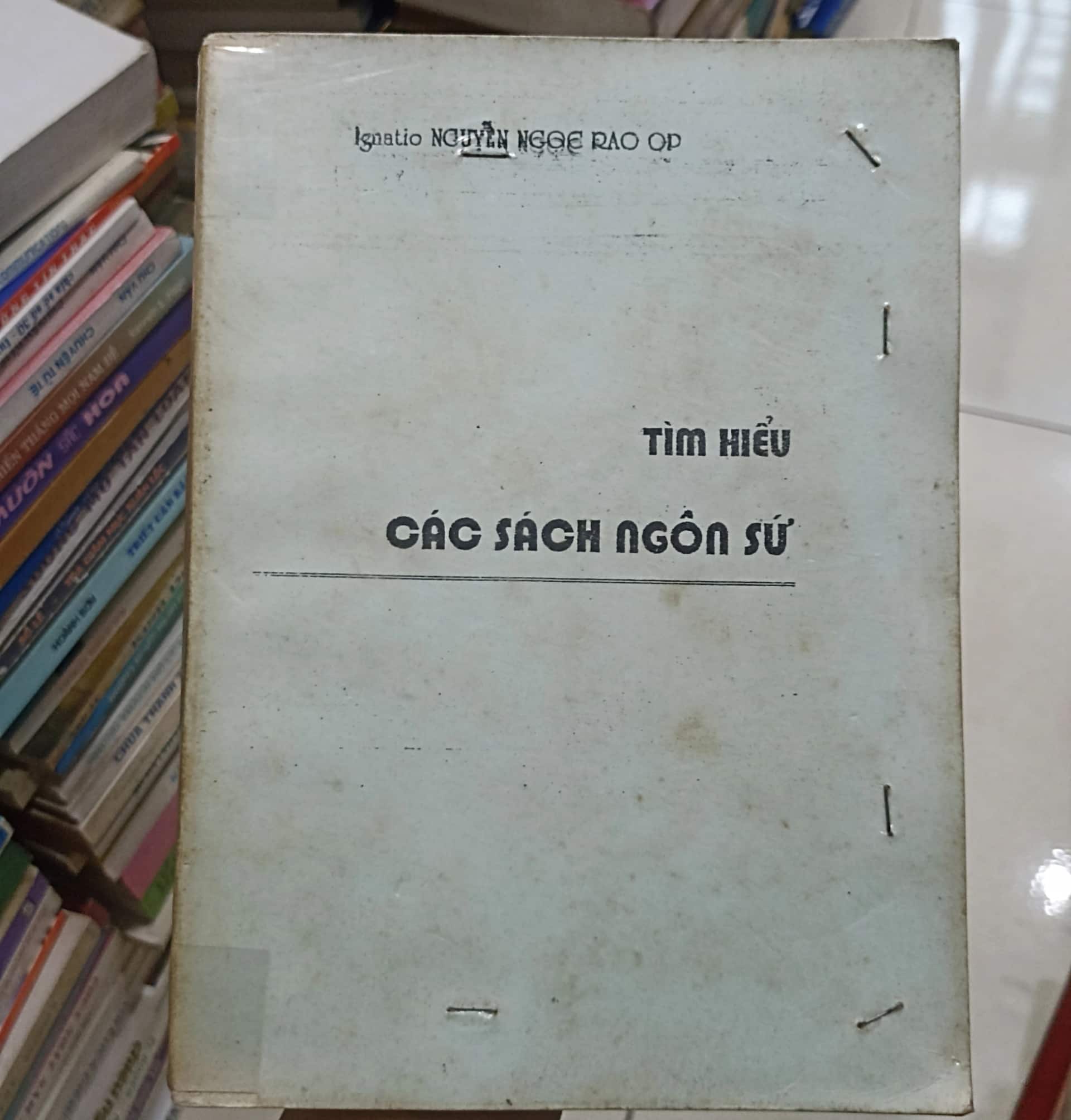 Tìm hiểu các sách ngôn sứ