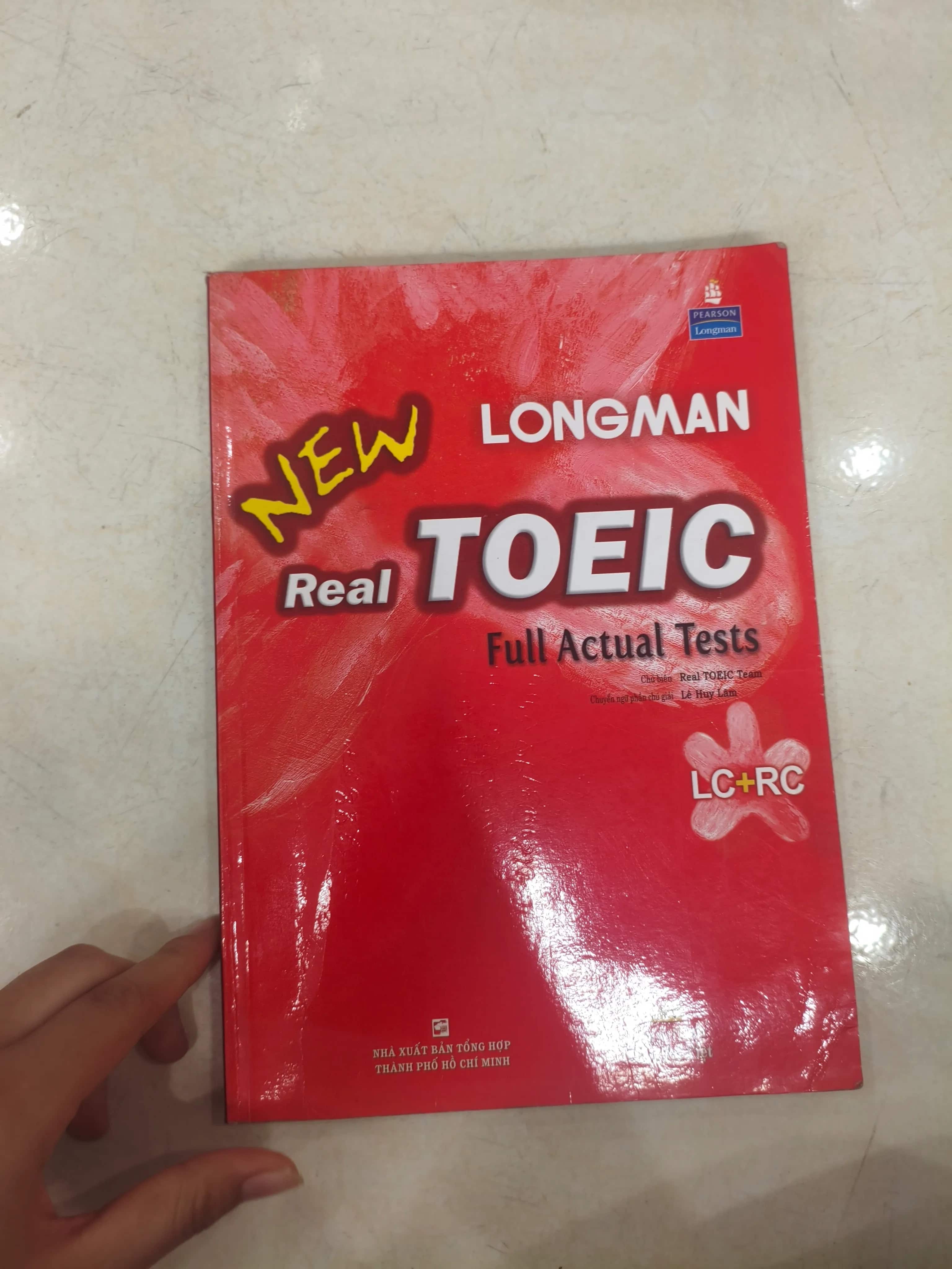 New Longman Real TOEIC Full Actual Tests 