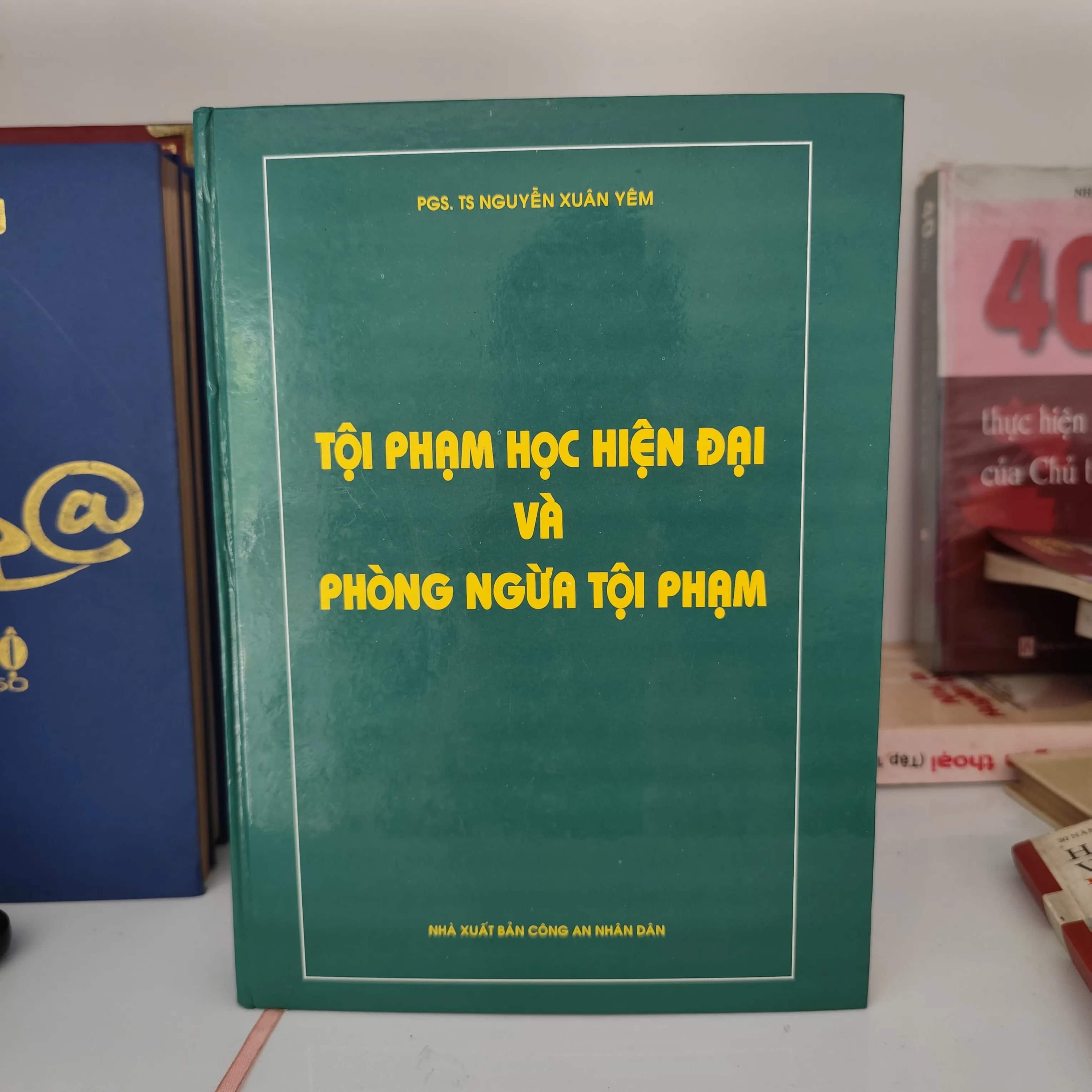 Tội phạm học hiện đại và phòng ngừa tội phạm ( bìa cứng)