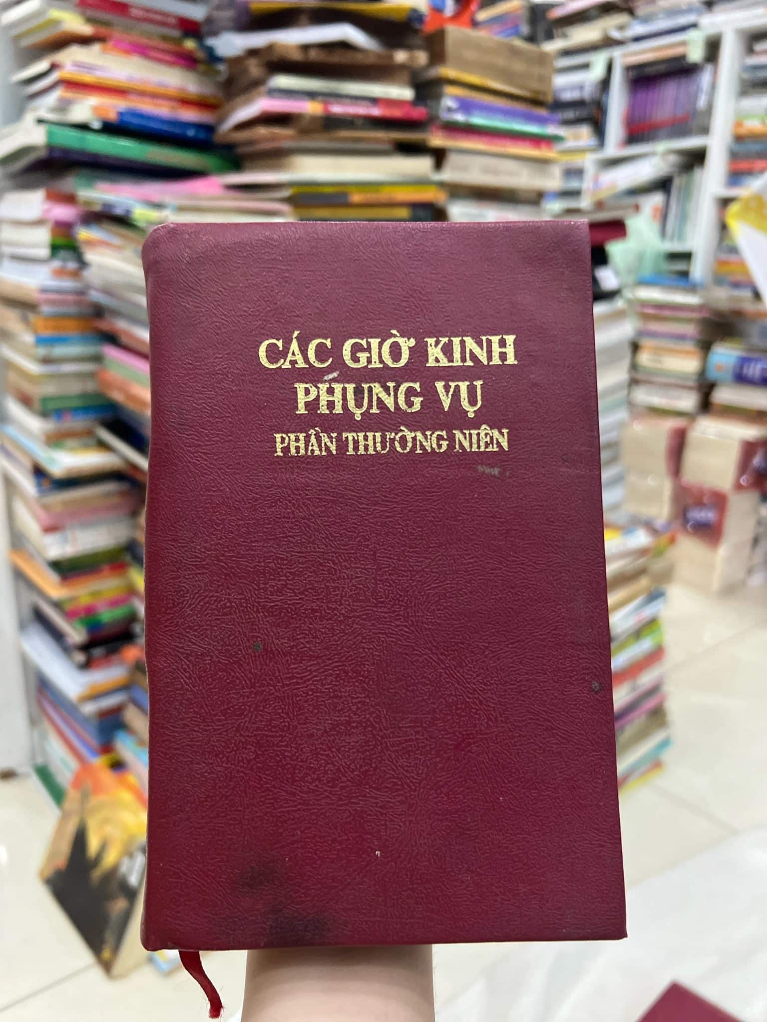 Các giờ kinh phụng vụ Bản in đầu tiên năm 1991 Giám much Bart. Nguyễn Sơn Lâm