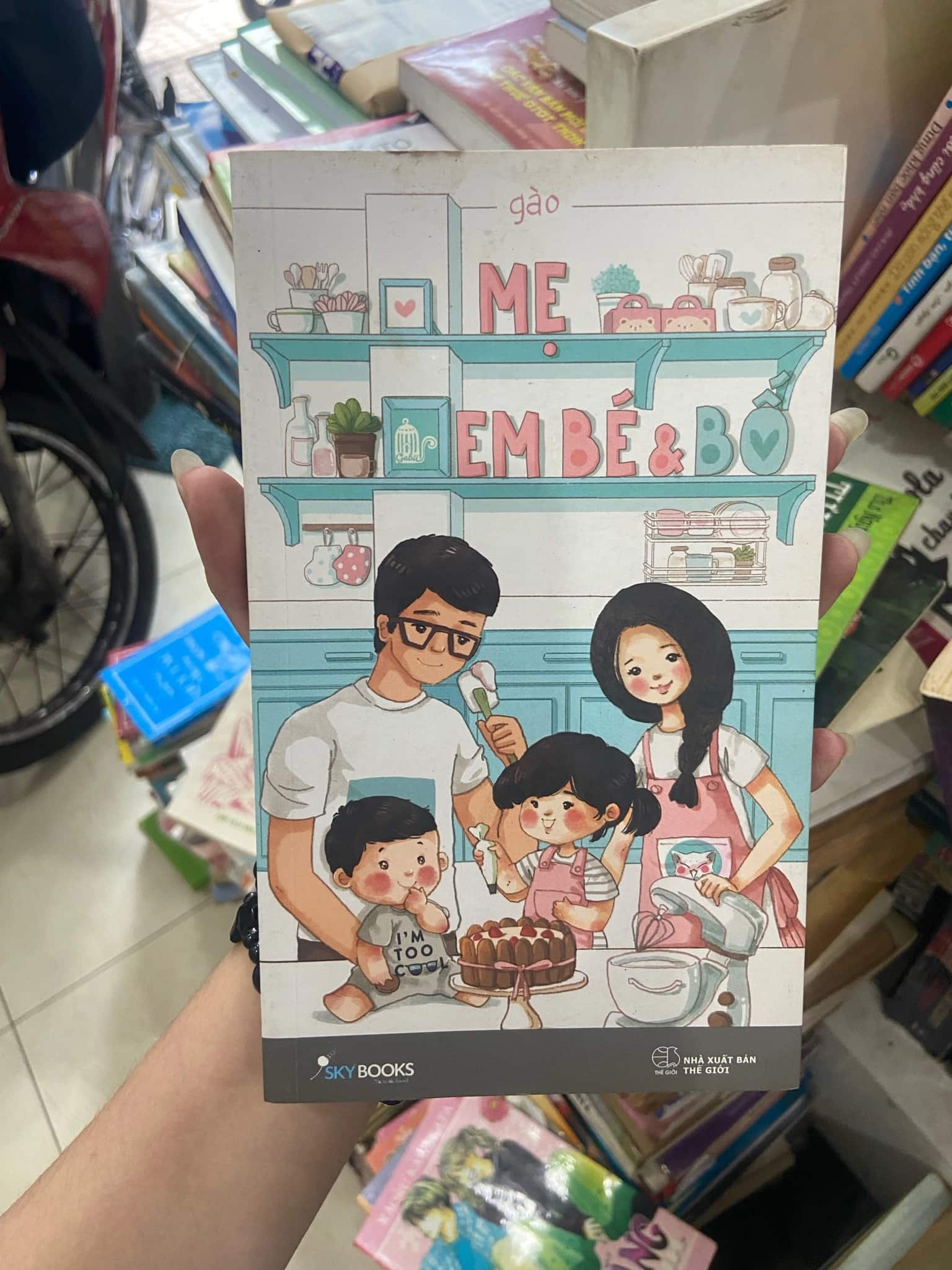 Mẹ , em bé & bố