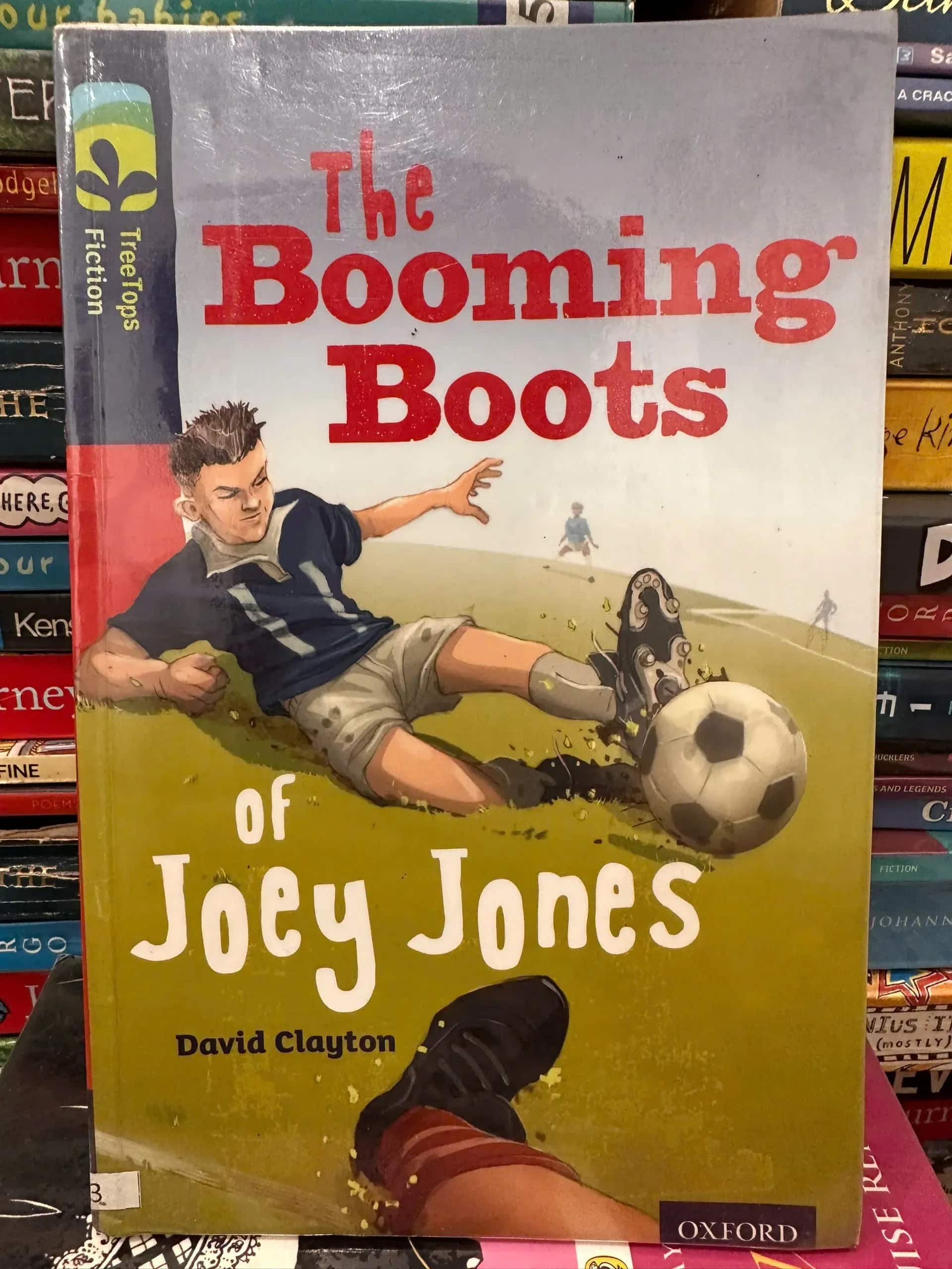 The Booming Boots of Joey Jones by David Clayton