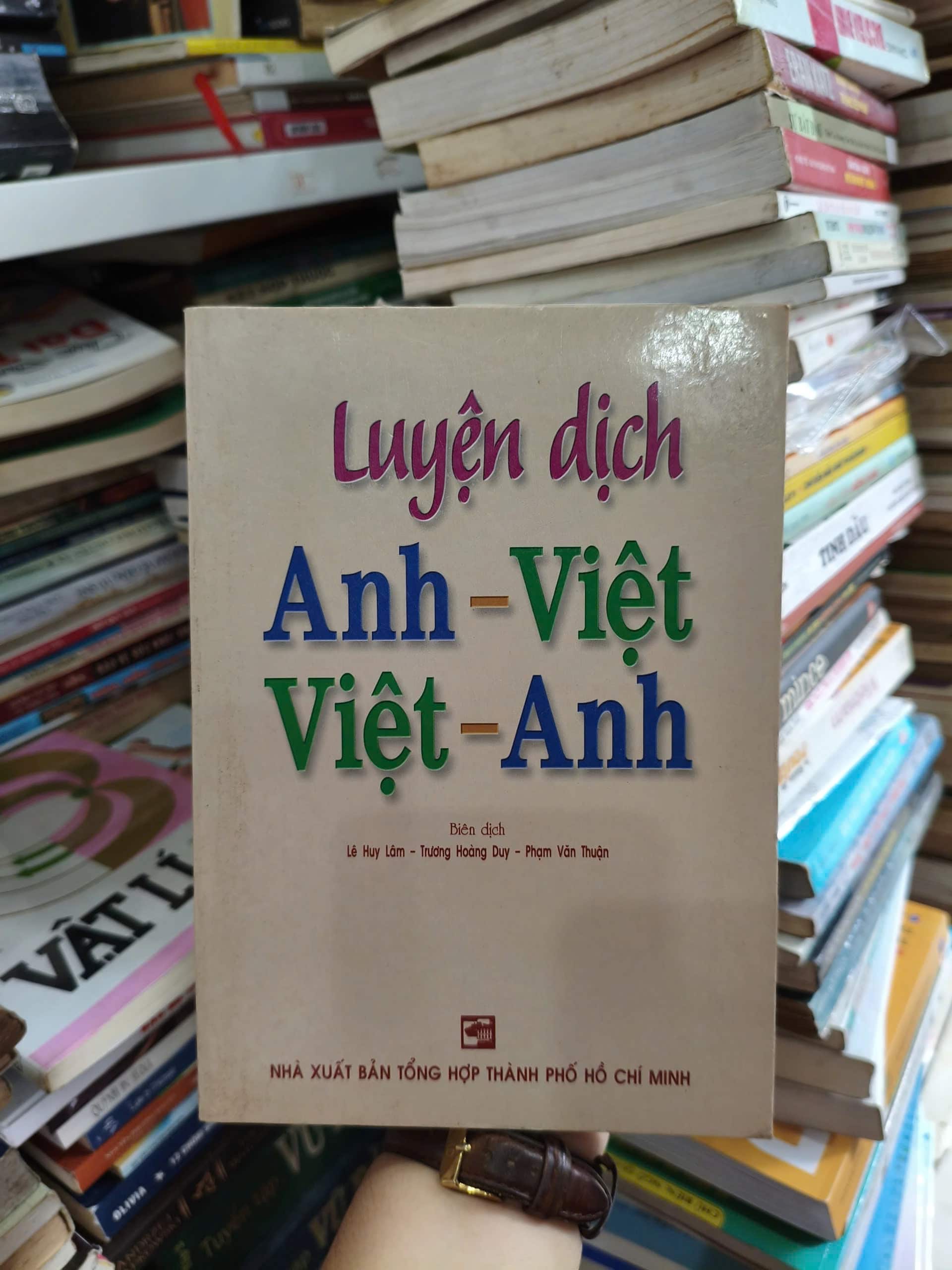 Luyện Dịch Anh-Việt Việt-Anh