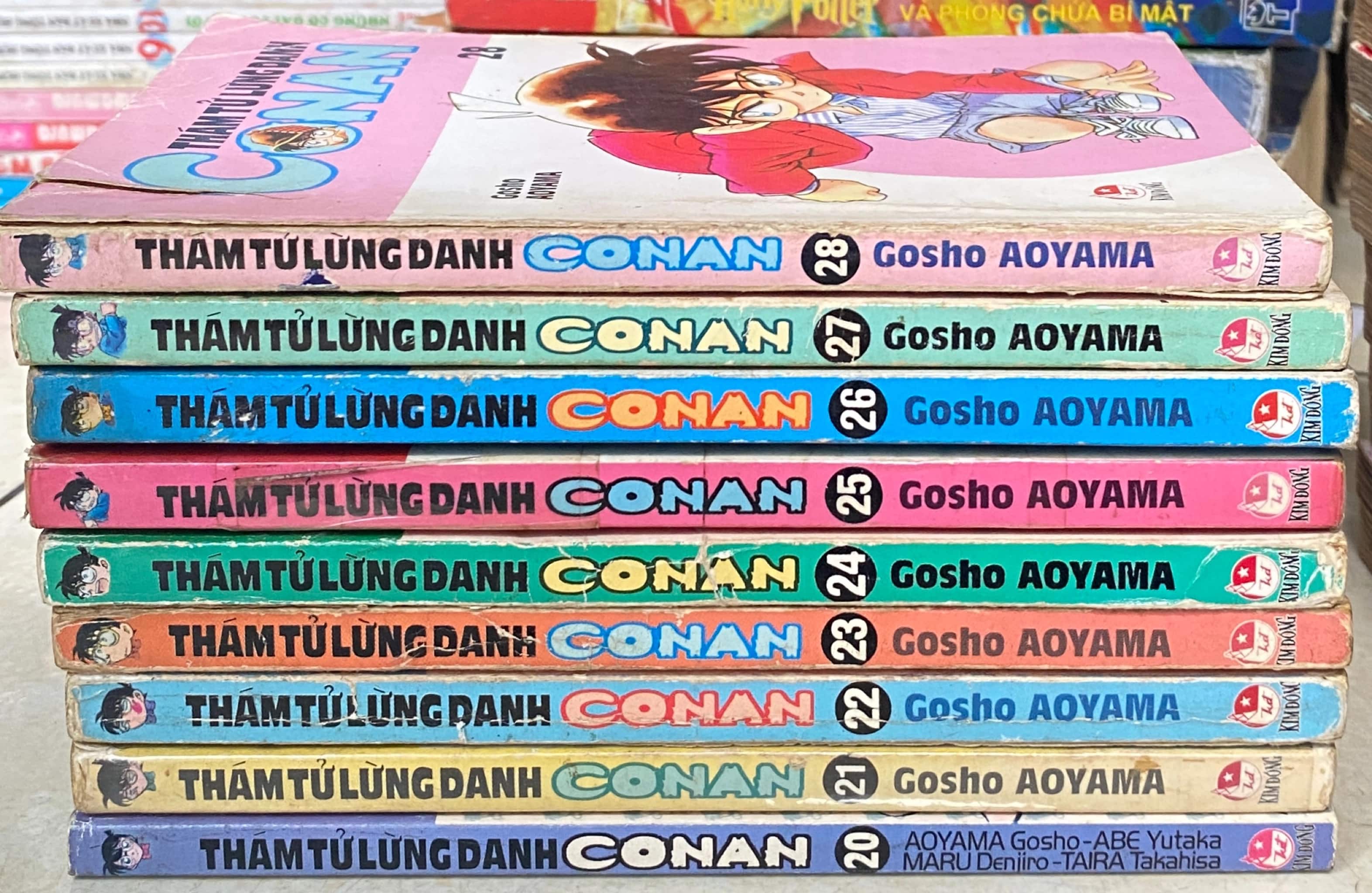 Truyện Tranh Thám Tử Lừng Danh Conan ( tập 20-28)