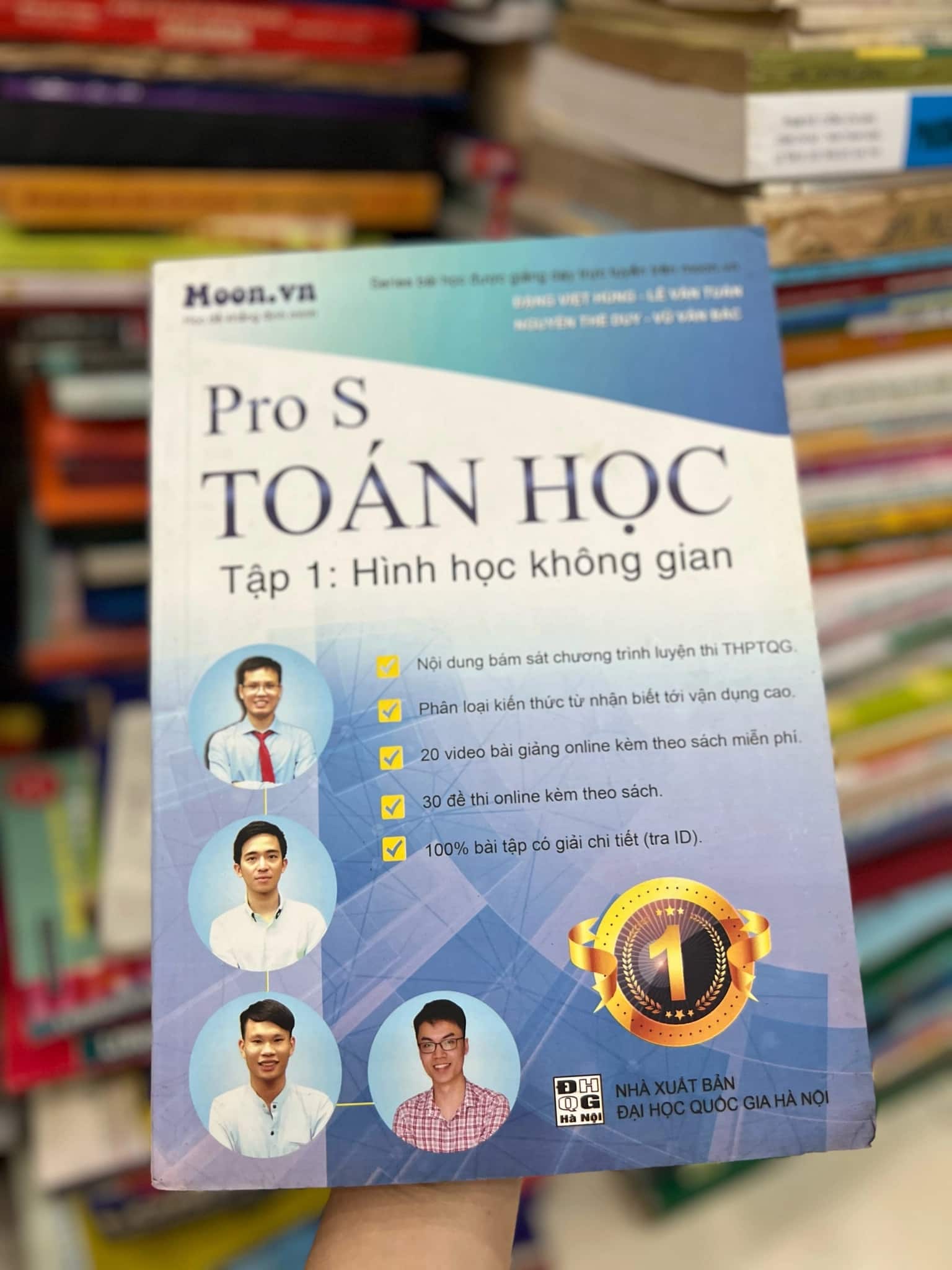 Pro S Toán Học tập 1 Hình học không gian của Moon.vn