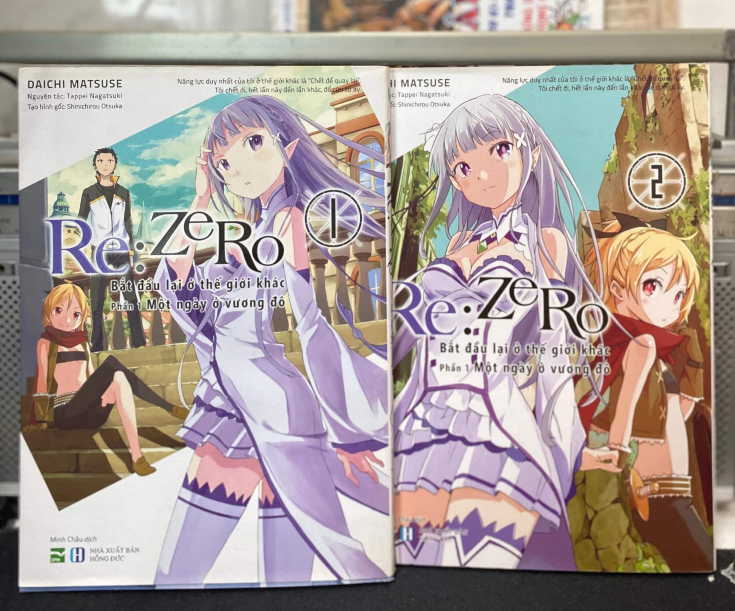Combo 2 tập Re: Zero - Bắt Đầu Lại Ở Thế Giới Khác