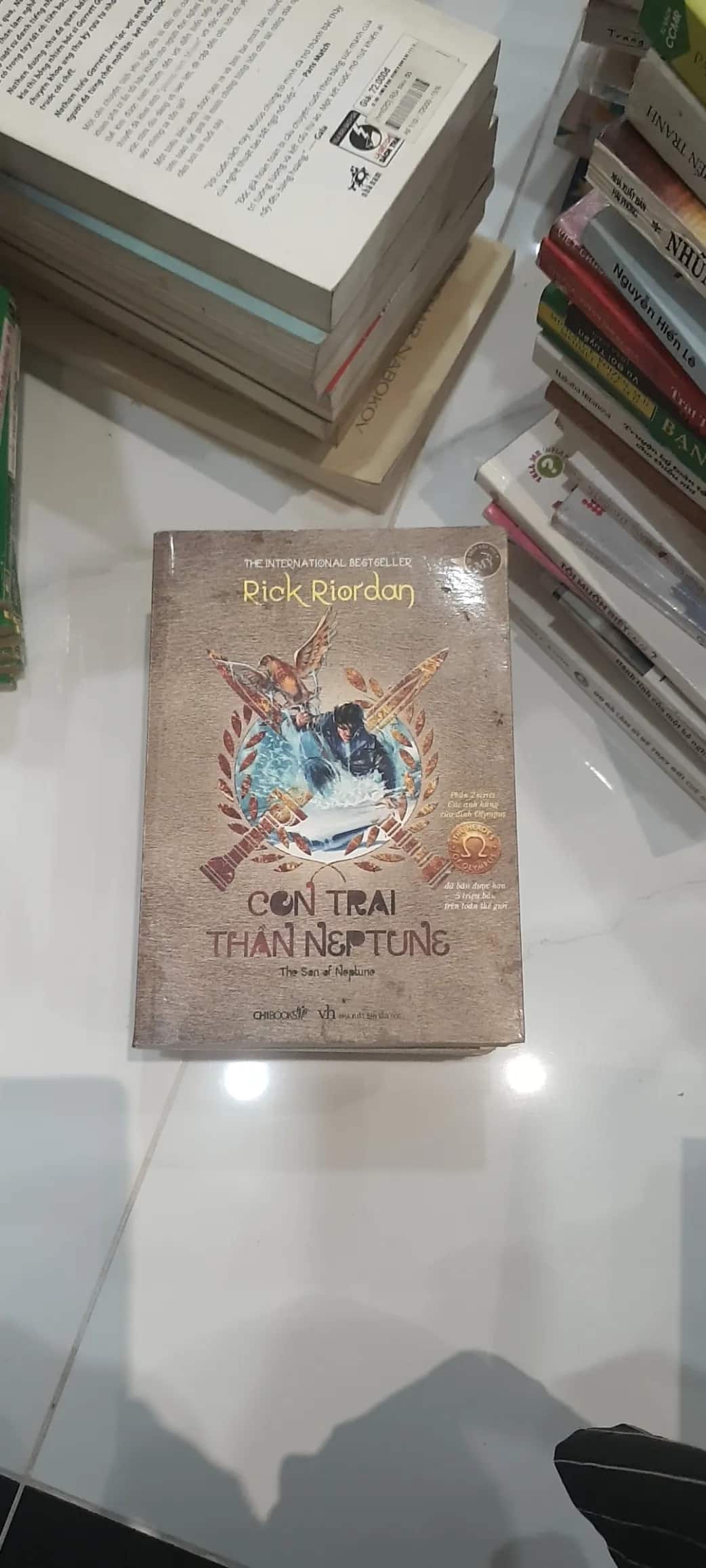 "Con Trai Thần Neptune" của tác giả Rick Riordan