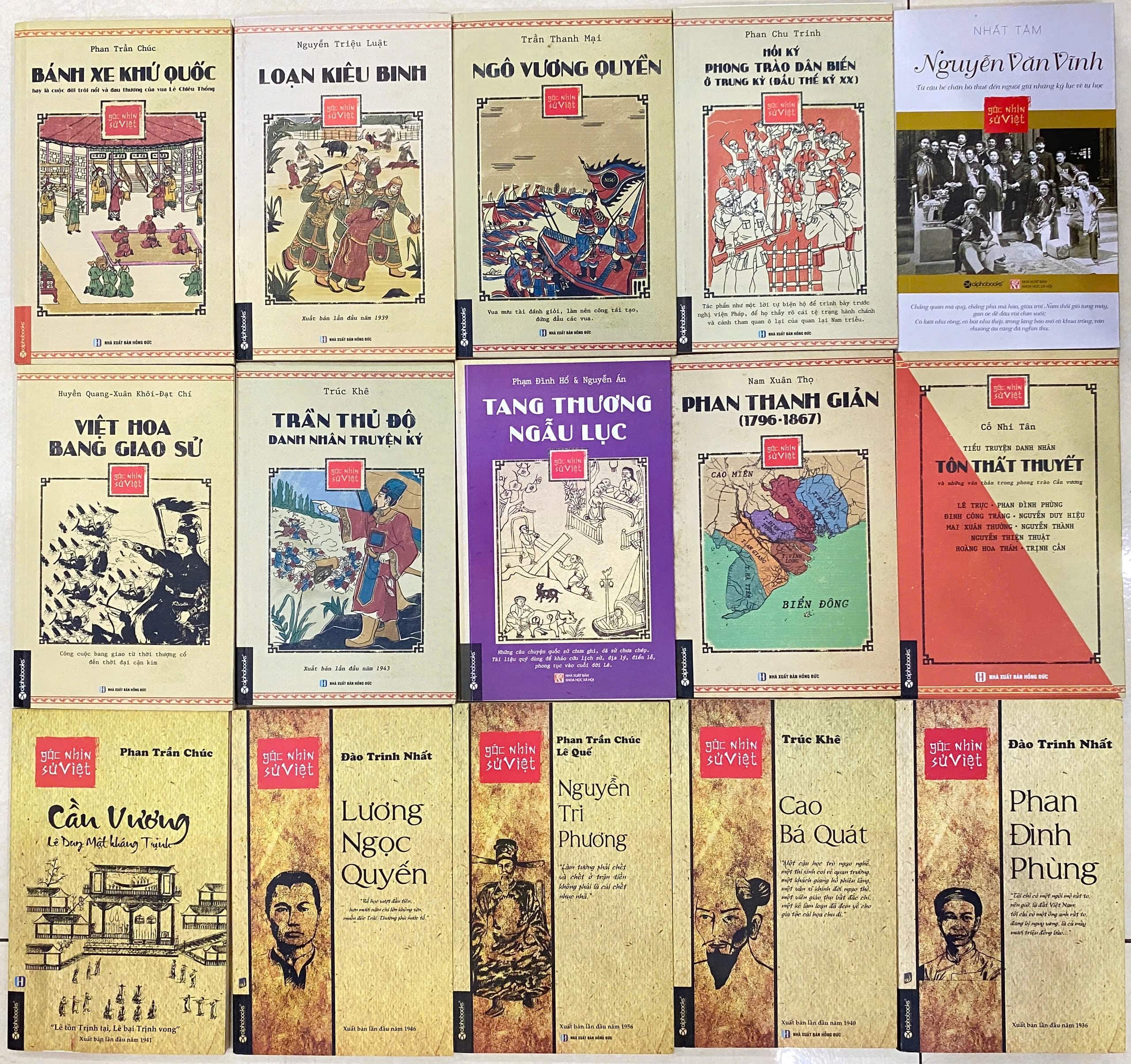 ComBo 28 cuốn Góc Nhìn Sử Việt