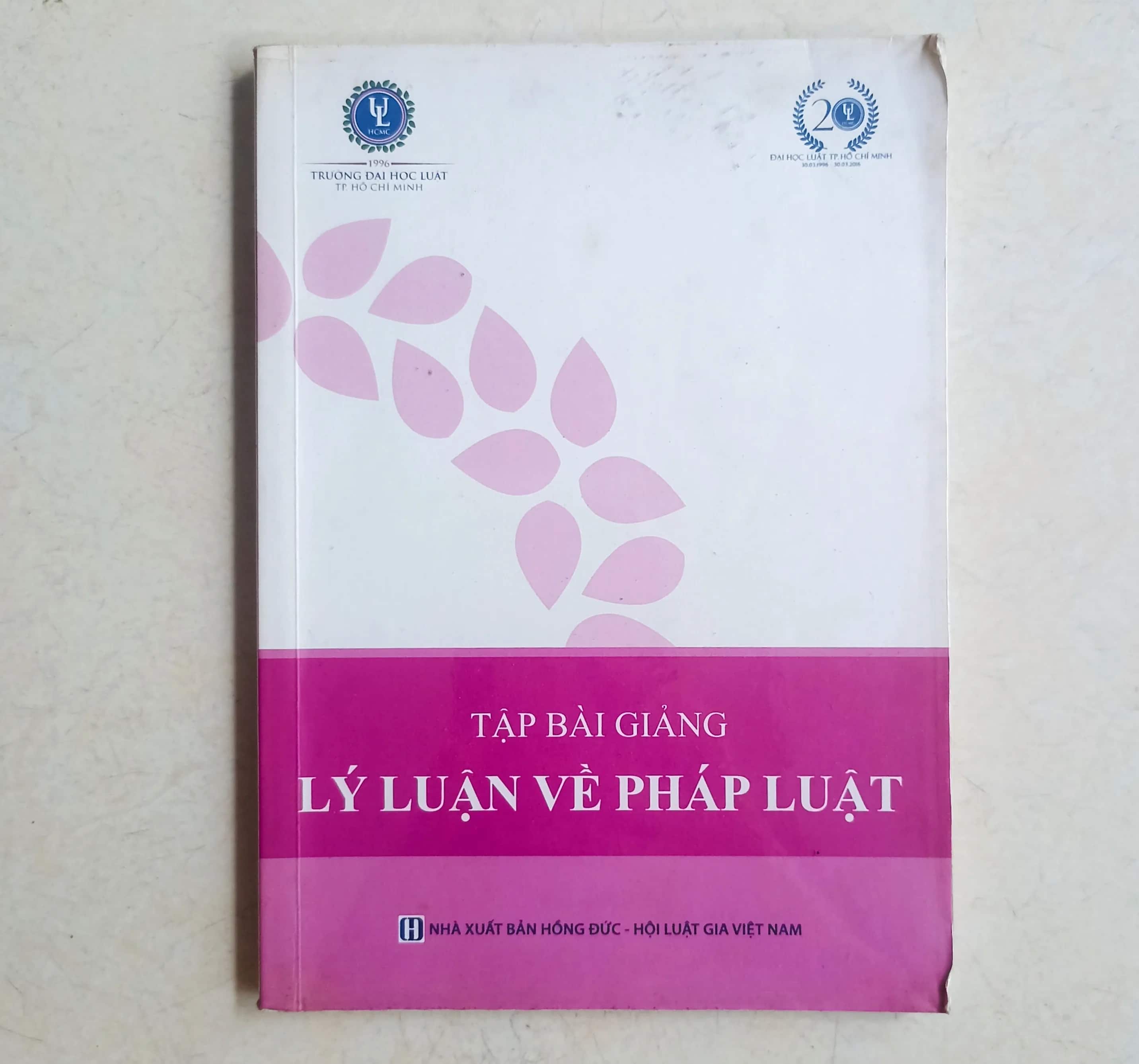 Tập bài giảng lý luận và pháp luật 