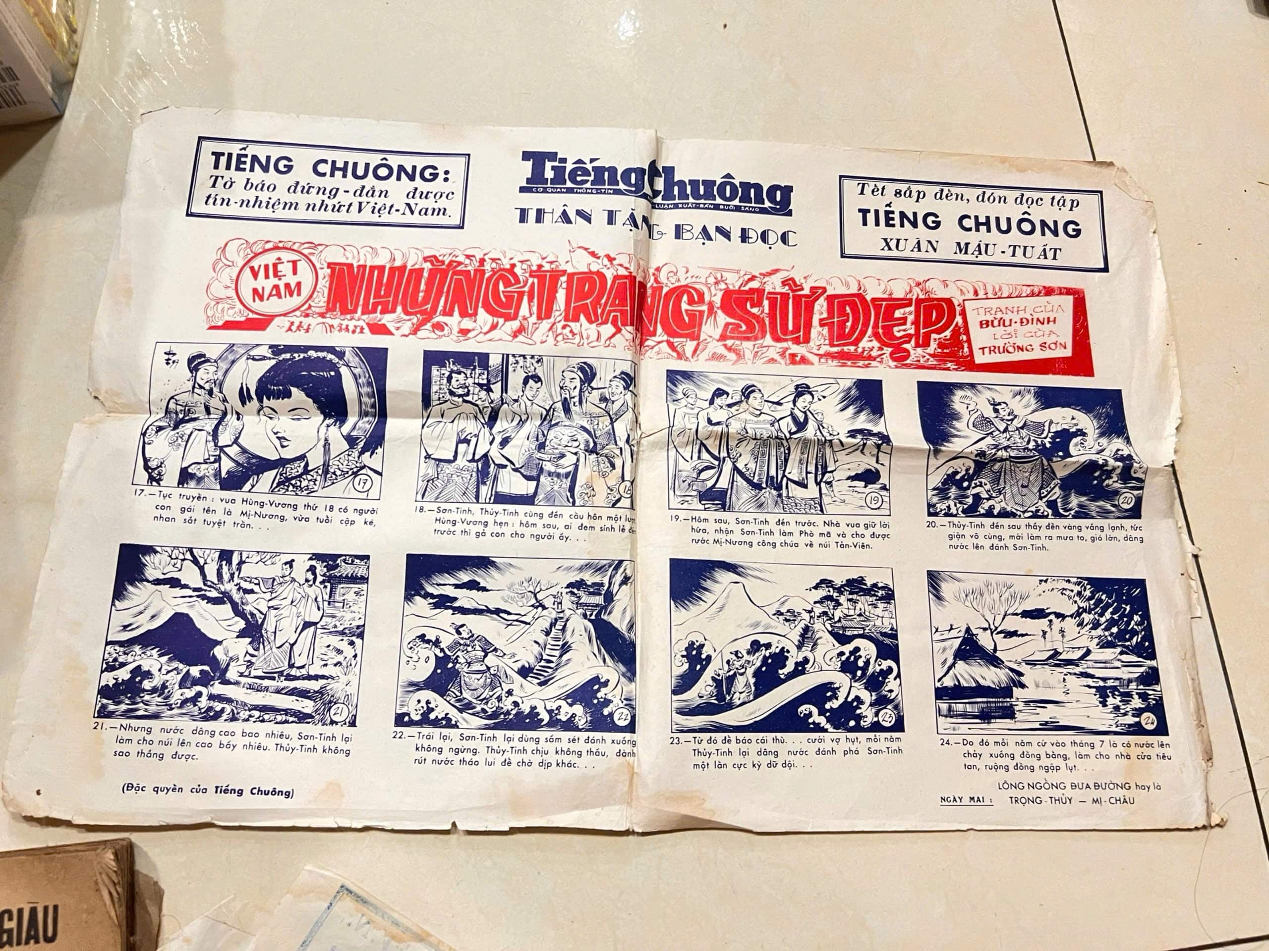 Combo 4 tờ báo "TIẾNG CHUÔNG"