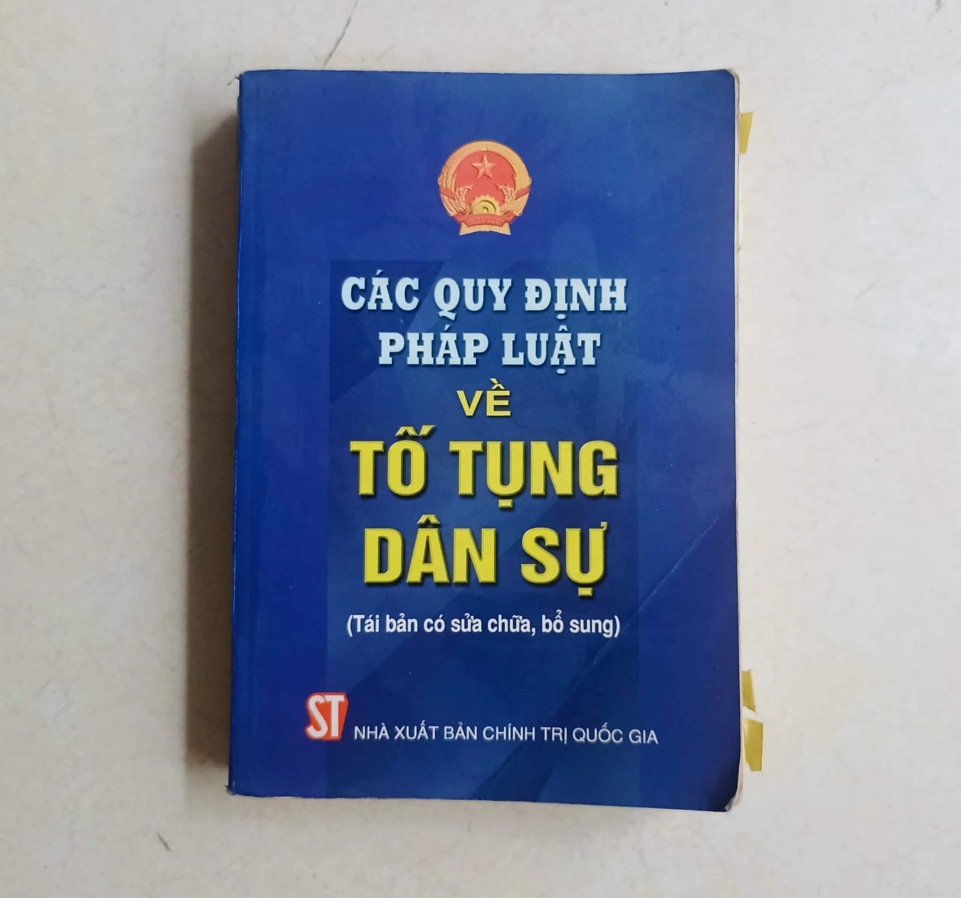 Các quy định pháp luật về tố tụng dân sự (tái bản, sửa chữa)