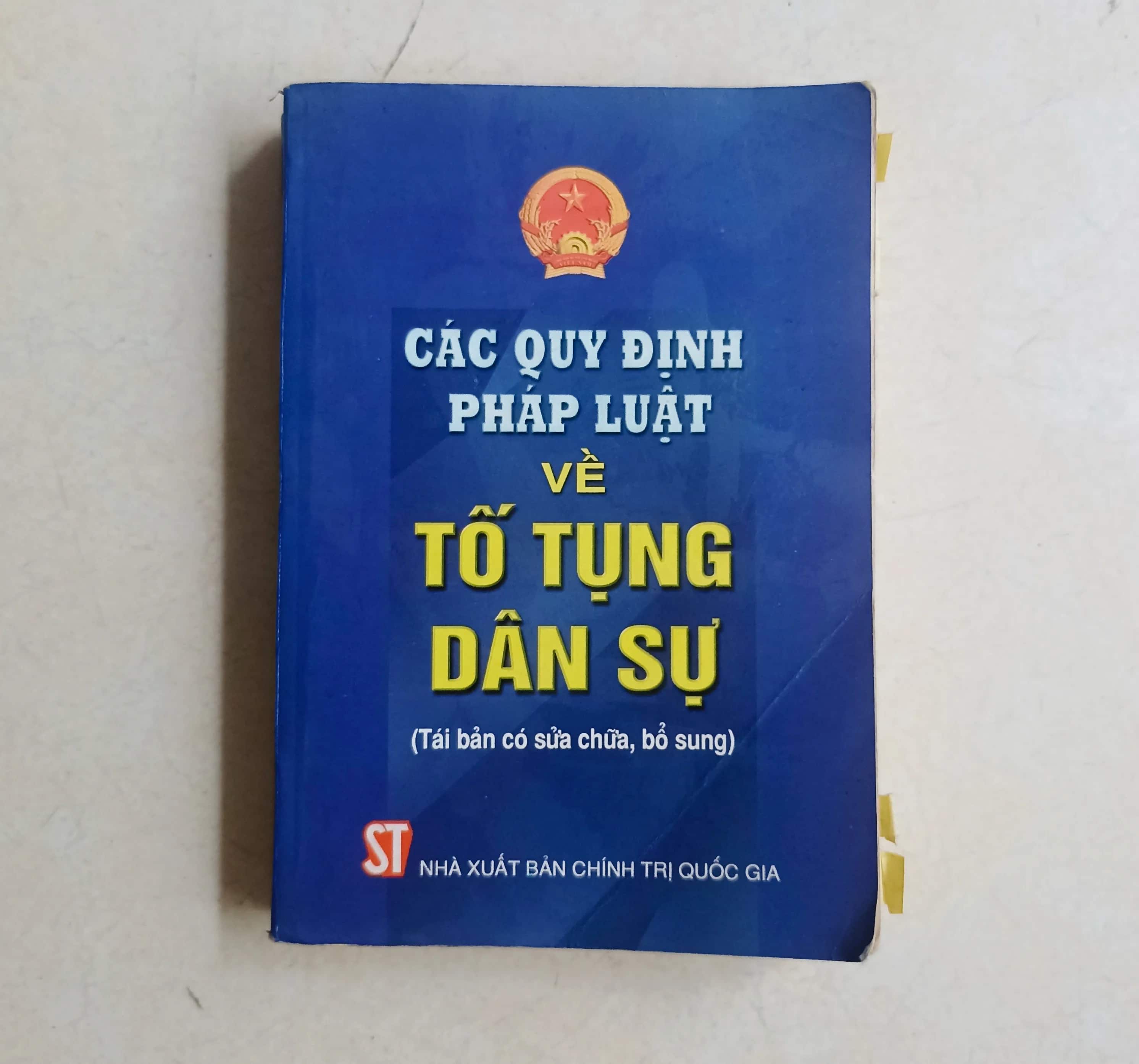 Các quy định pháp luật về tố tụng dân sự (tái bản, sửa chữa)