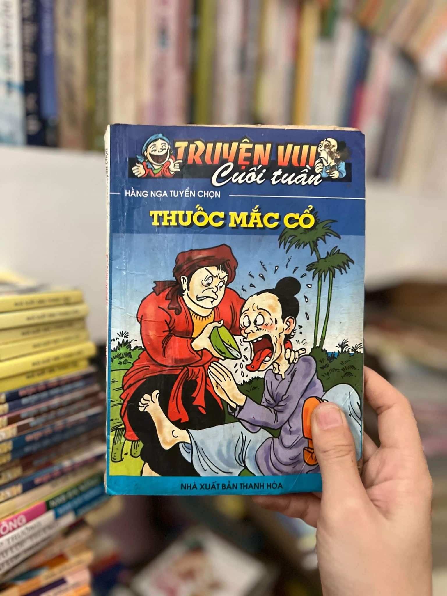 Truyện vui cuối tuần - Thuốc mắc cổ