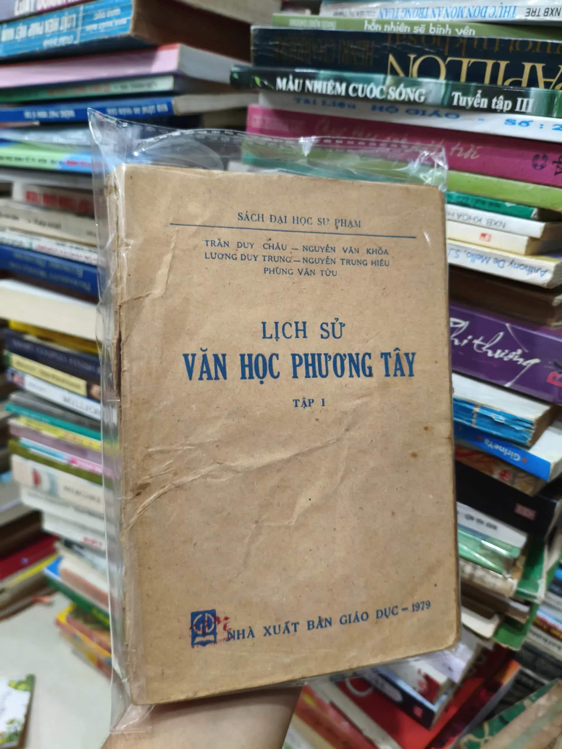 Lịch Sử Văn Học Phương Tây Tập 1