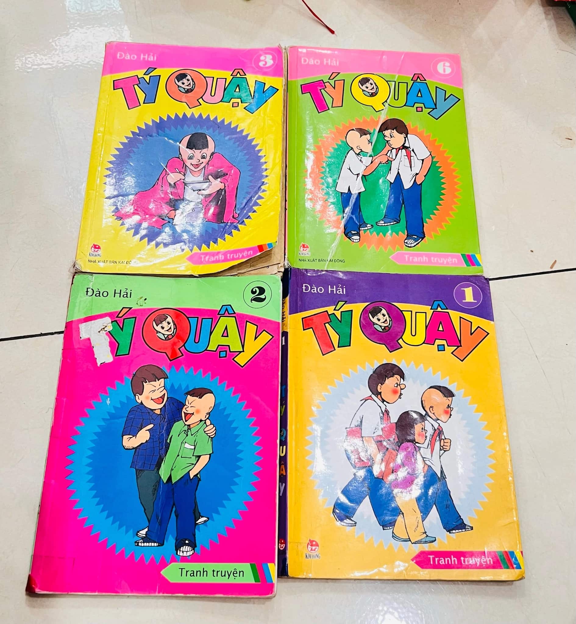 Tý quậy 4 cuốn 1,2,3,6