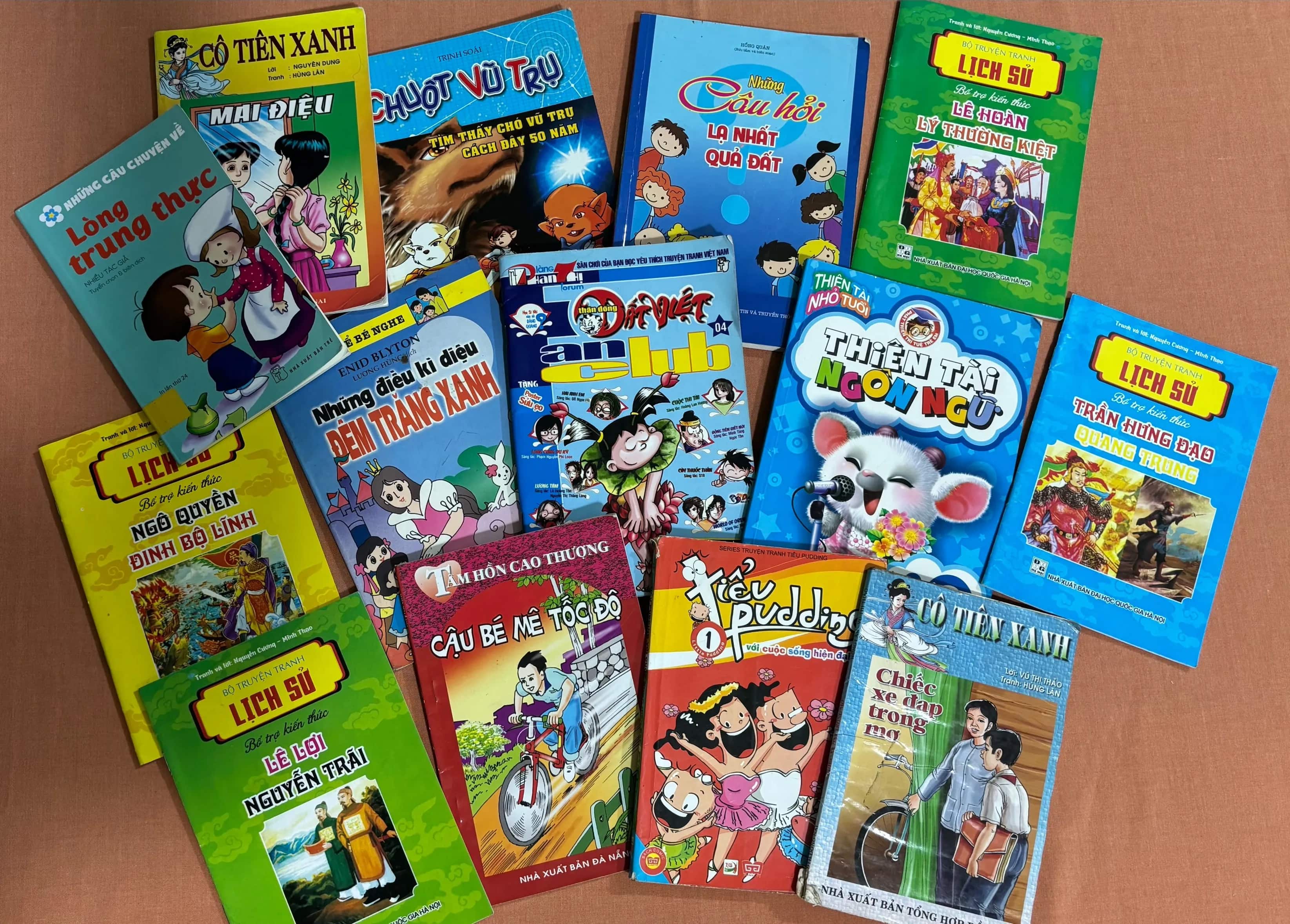 Combo 14 quyển truyện tranh thiếu nhi 