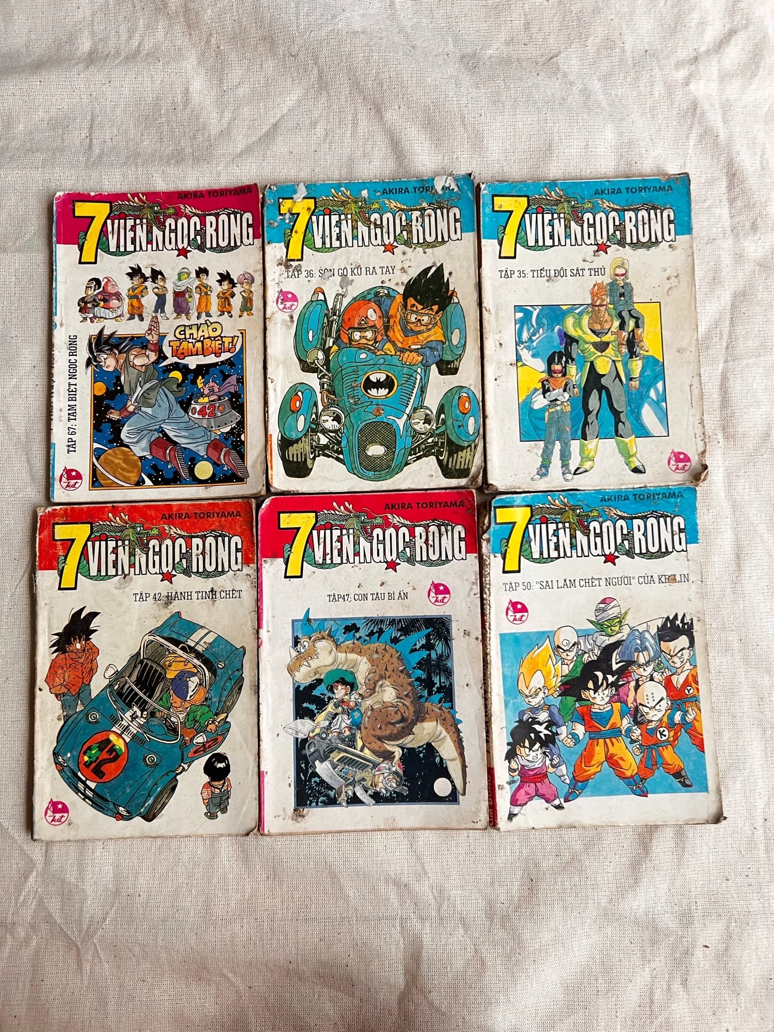 6 quyển lẻ 7 viên Ngọc Rồng - Akira Toriyama- - Image 1